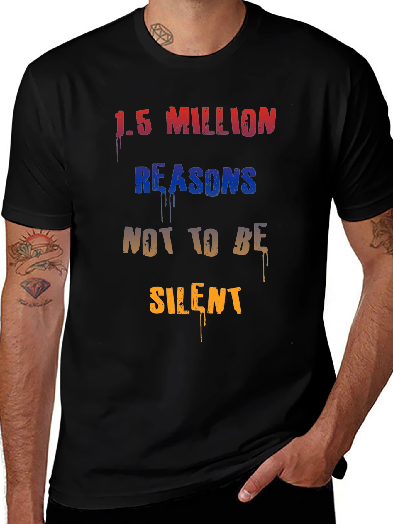 Variant 9 of 1.5 Million Reasons T-Shirt - Statement Tee