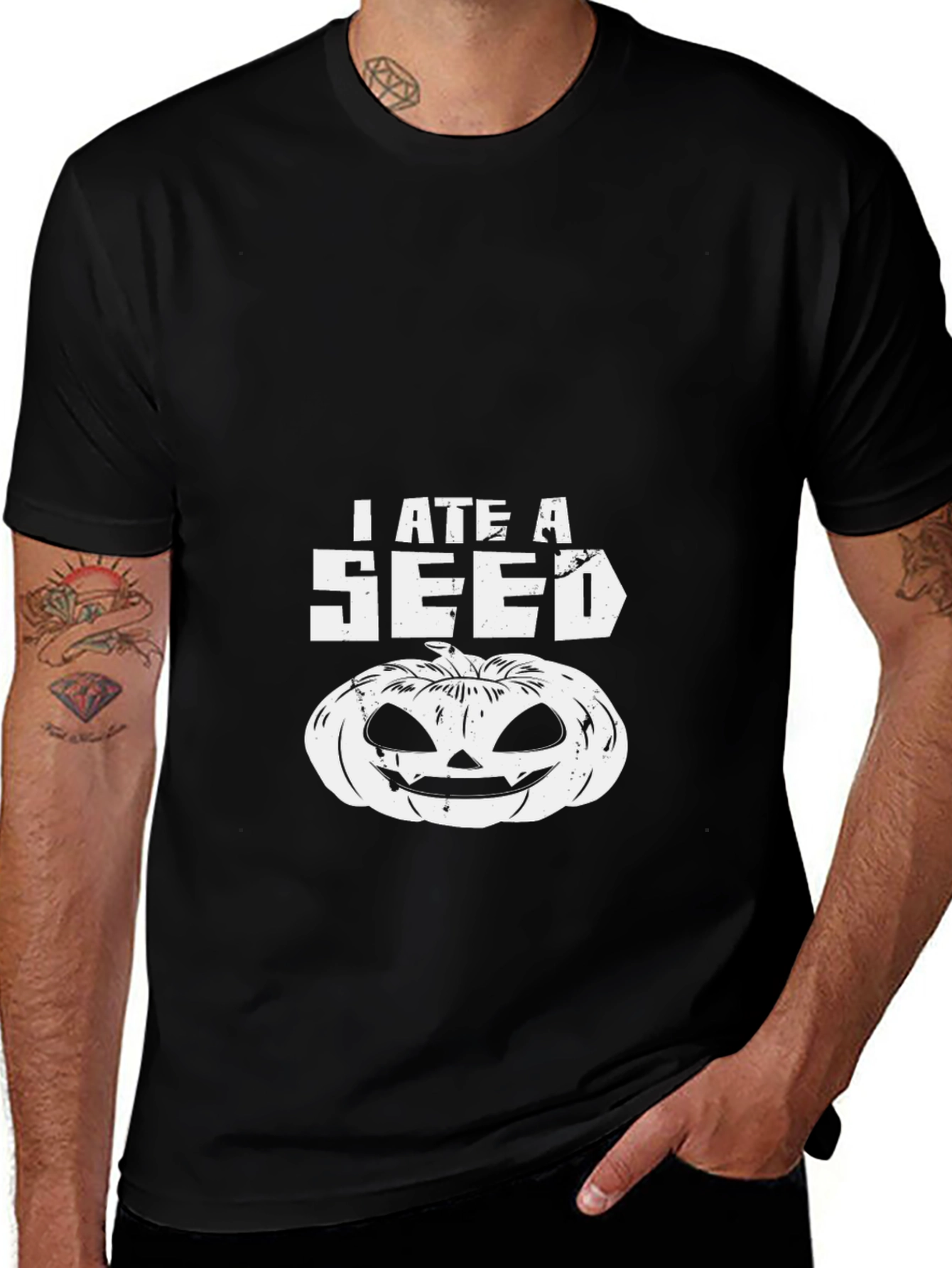 Variant 18 of I Ate A Seed Pumpkin Graphic T-Shirt