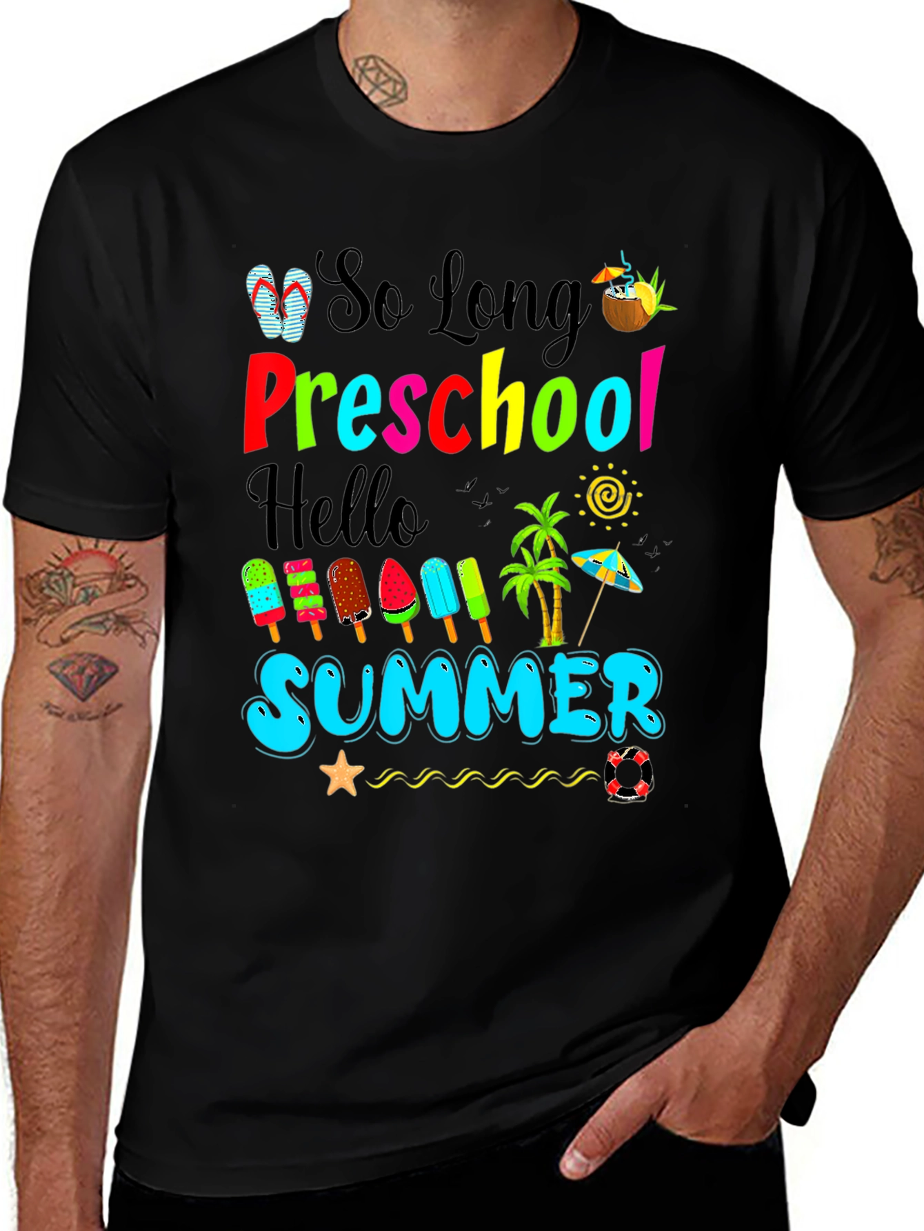 So Long Preschool Hello Summer T-Shirt