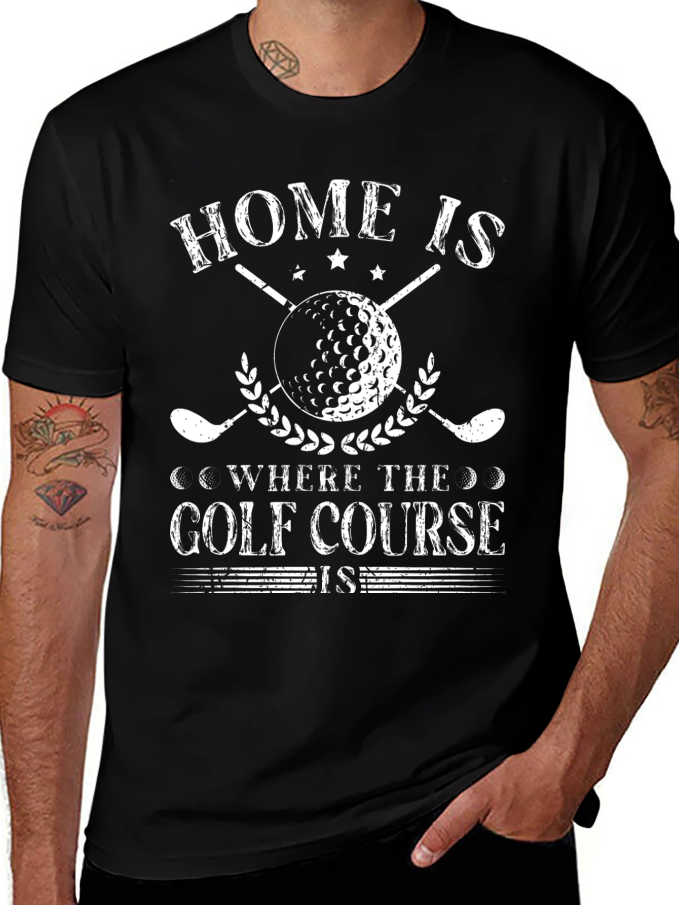 Variant 16 of Golf Course Home T-Shirt