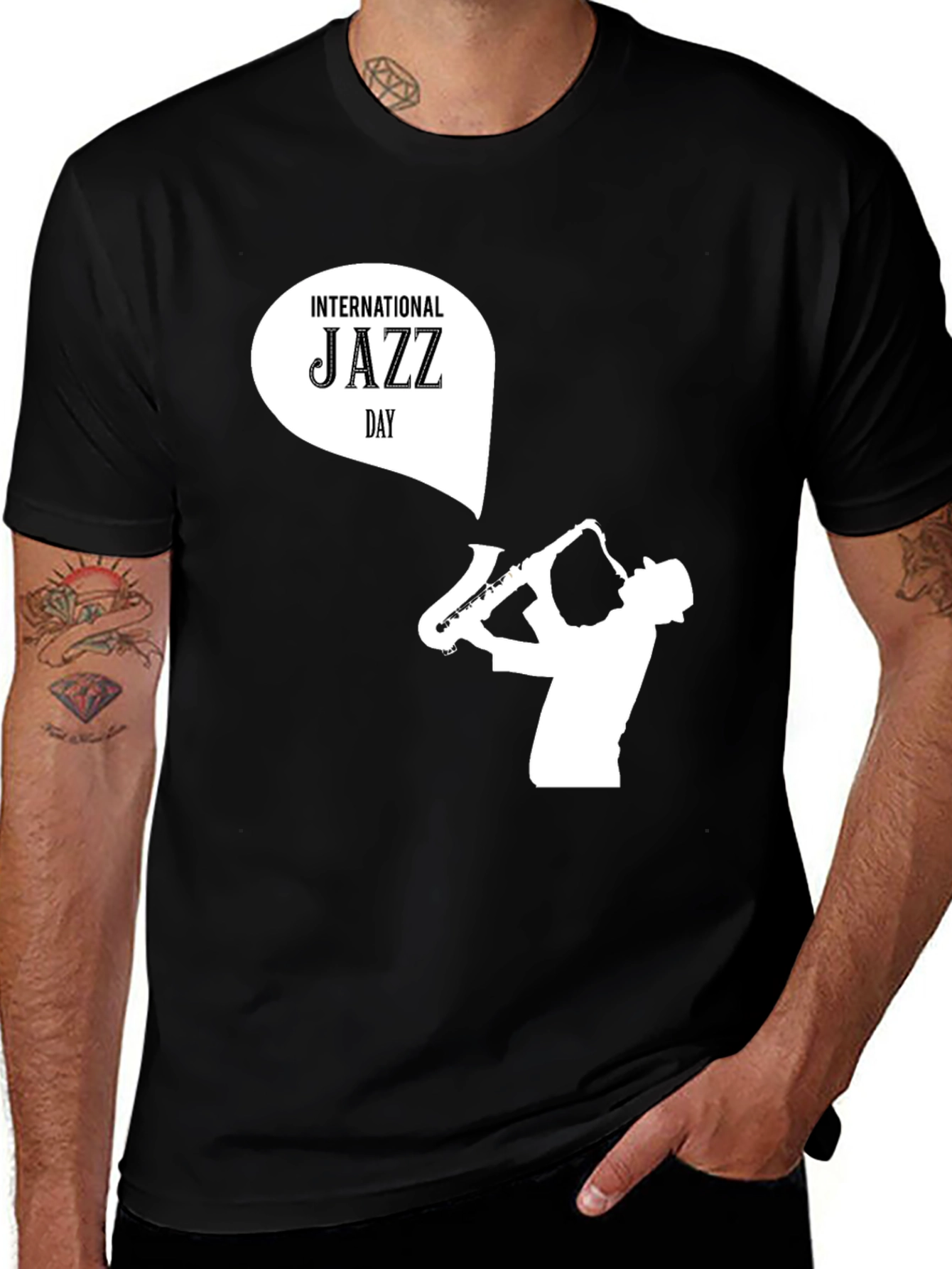 International Jazz Day Graphic T-Shirt