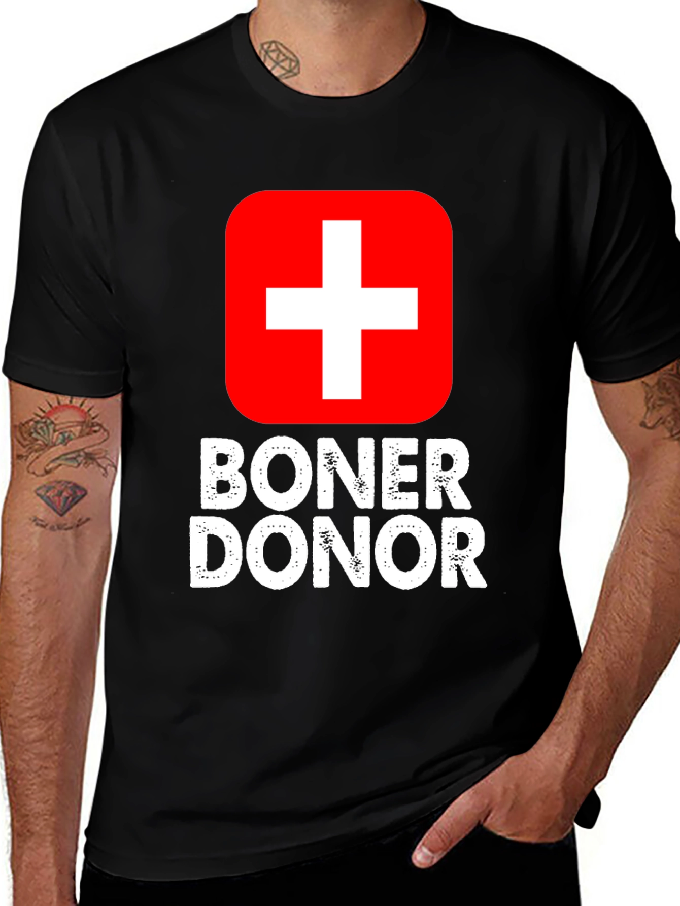 Variant 26 of Funny Boner Donor Graphic Tee - Adult Humor T-Shirt