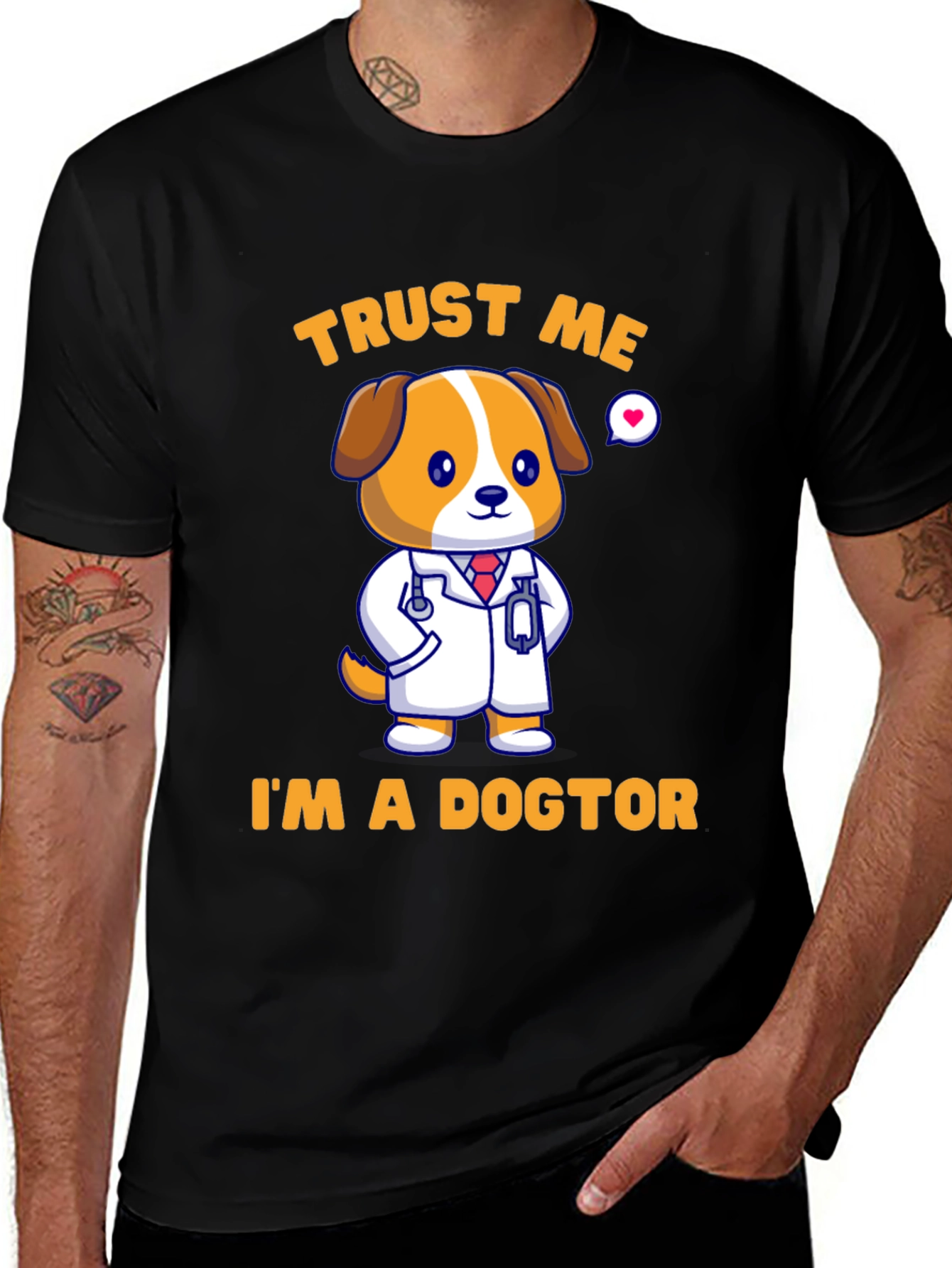 Variant 21 of Trust Me I'm A Dogtor T-Shirt