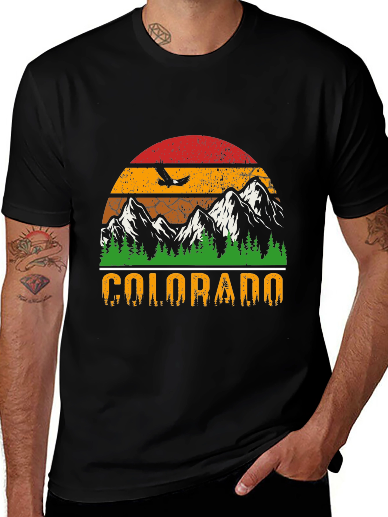 Variant 5 of Colorado Vintage Graphic Tee