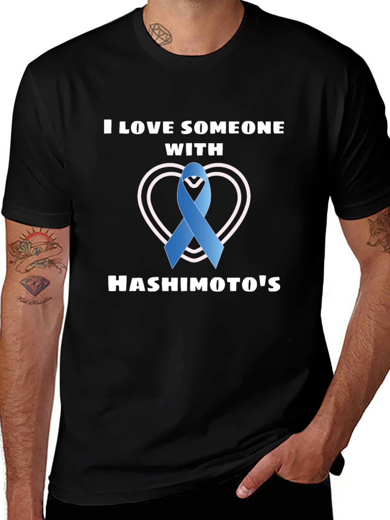 Hashimoto's Awareness T-Shirt - I Love Someone With