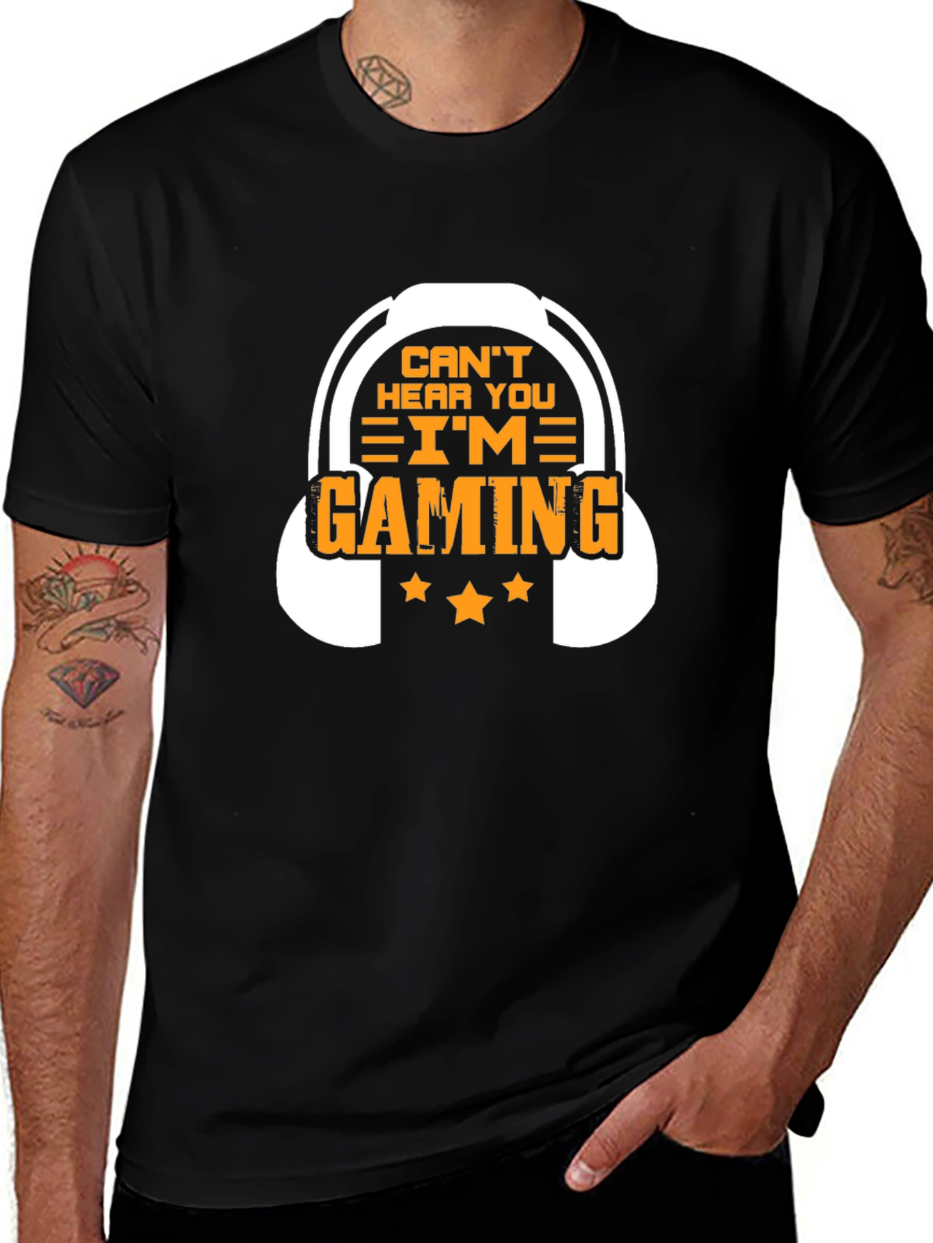 Variant 9 of Can't Hear You I'm Gaming T-Shirt