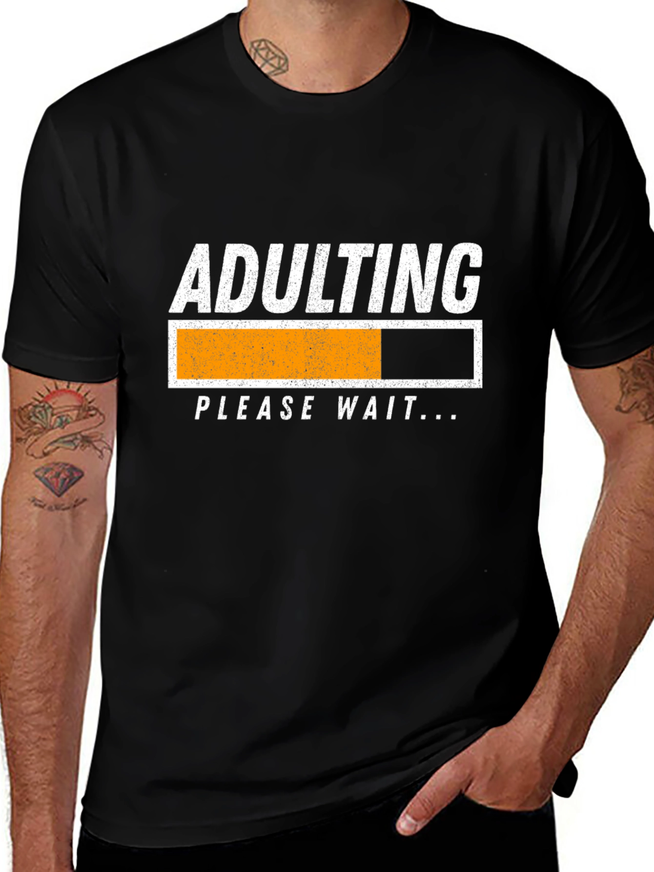 Variant 21 of Adulting Please Wait T-Shirt