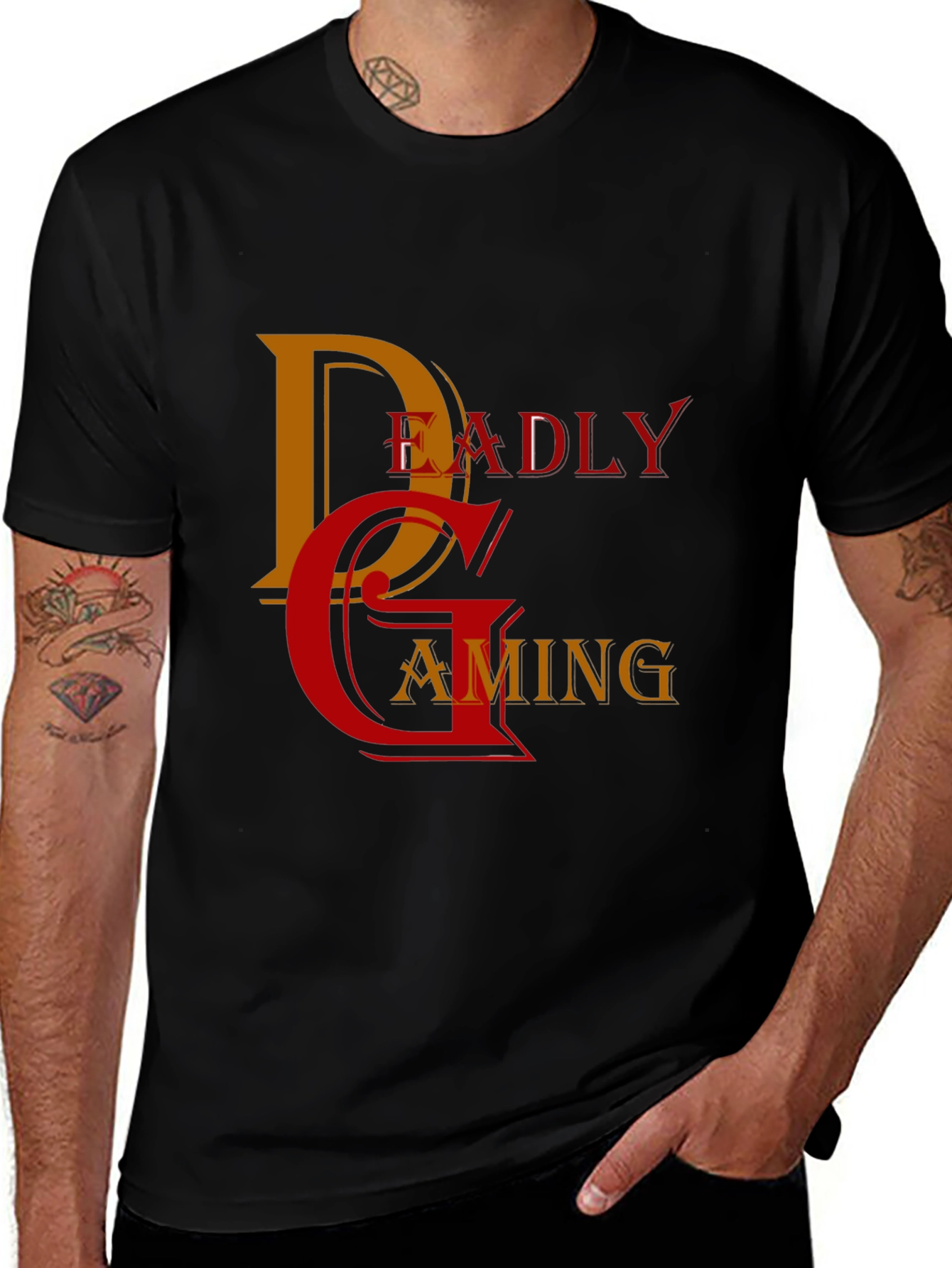 Variant 4 of Deadly Gaming T-Shirt - Stylish Gamer Apparel
