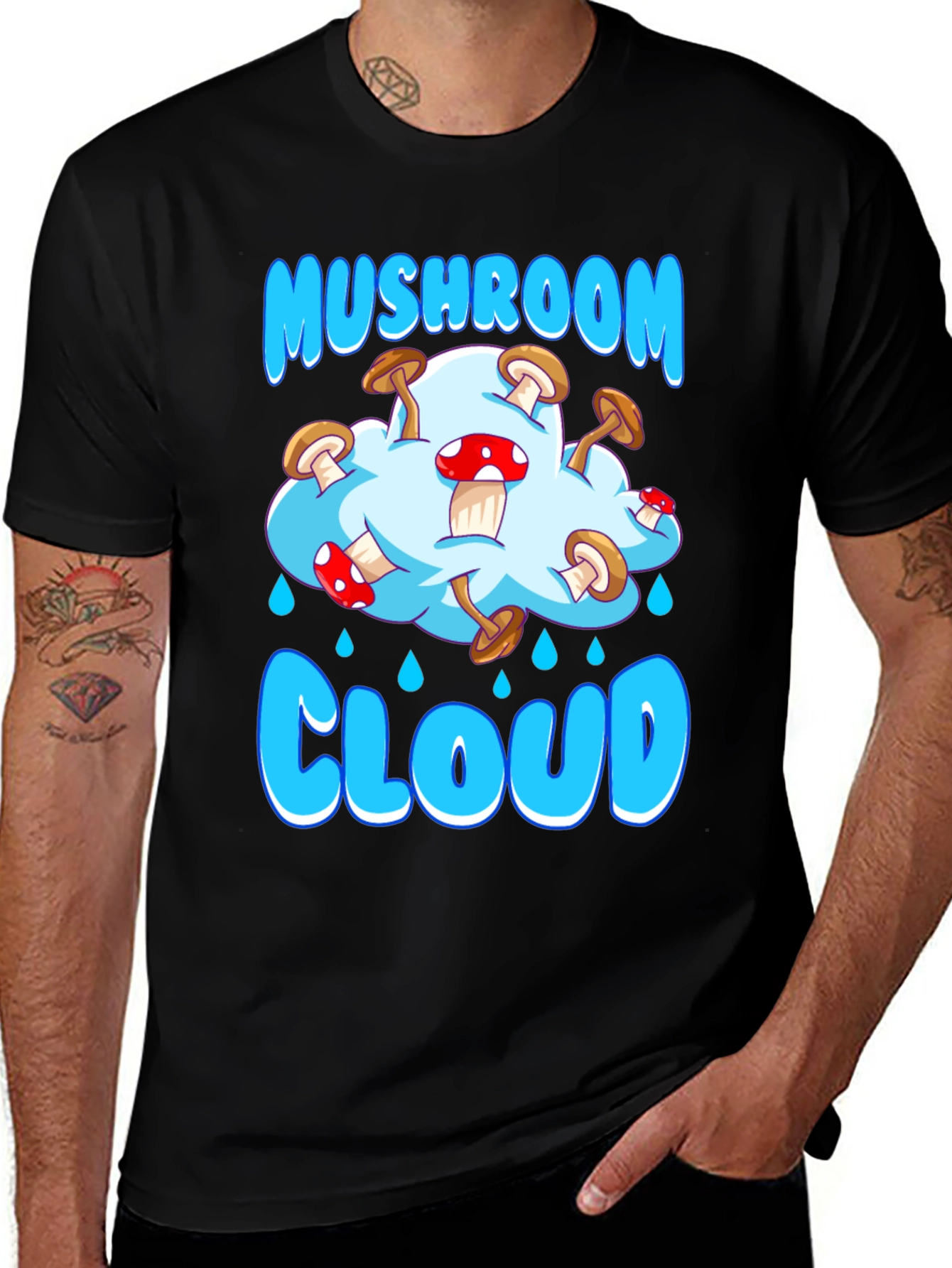 Variant 28 of Mushroom Cloud T-Shirt - Novelty Graphic Tee