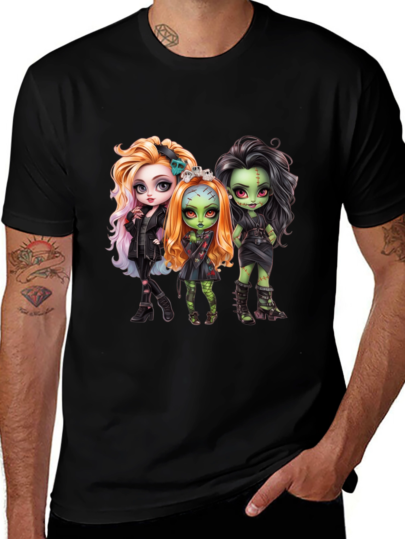 Variant 24 of Monster High Doll Tee - Spooky Cute Graphic Shirt