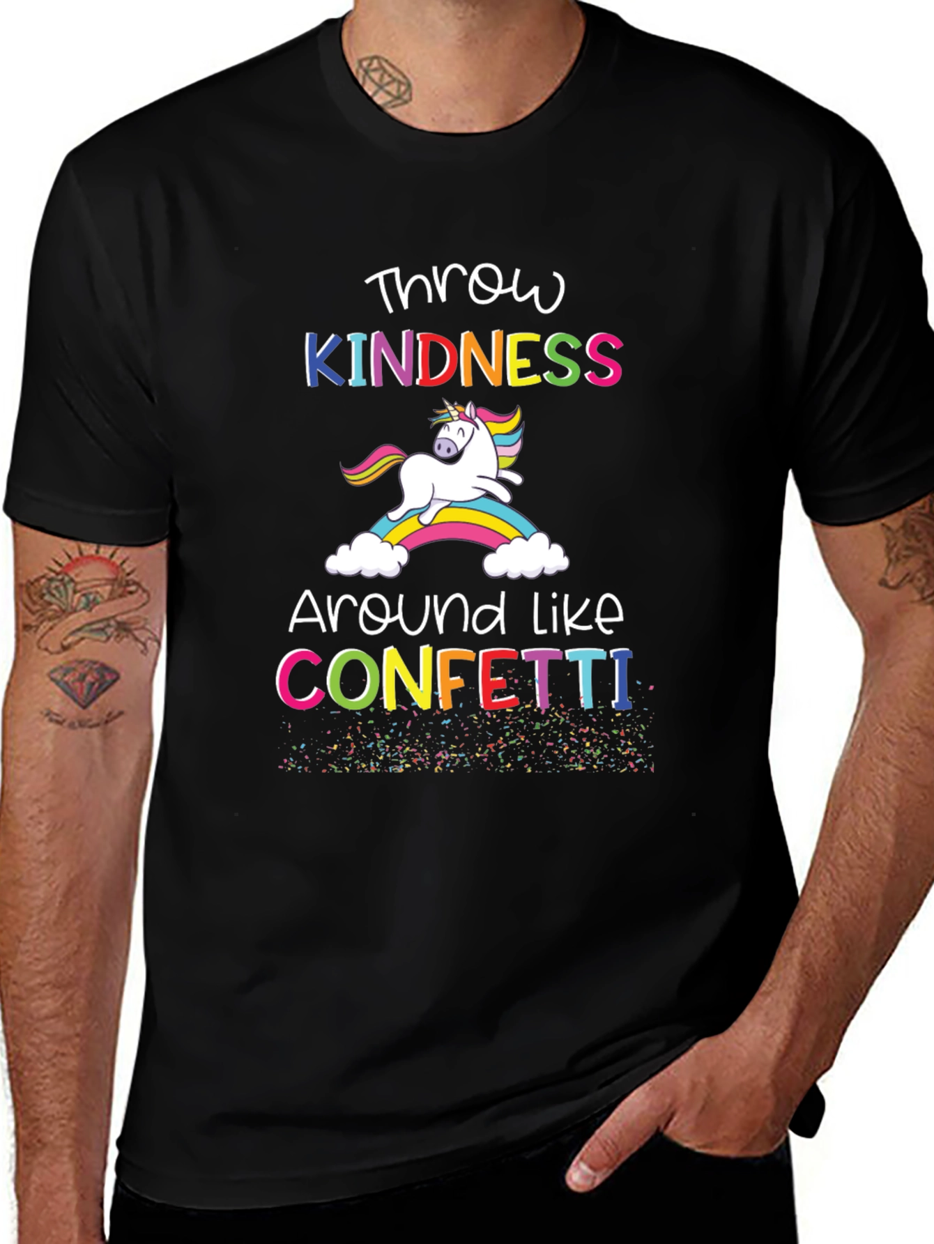 Variant 26 of Kindness Unicorn T-Shirt - Spread Joy!