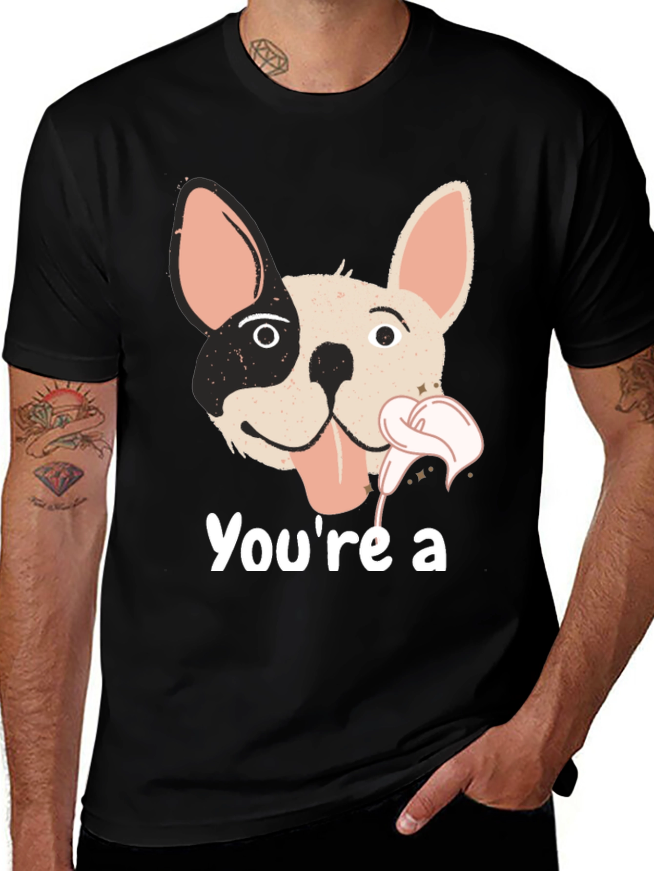 Variant 13 of Funny Dog Graphic T-Shirt