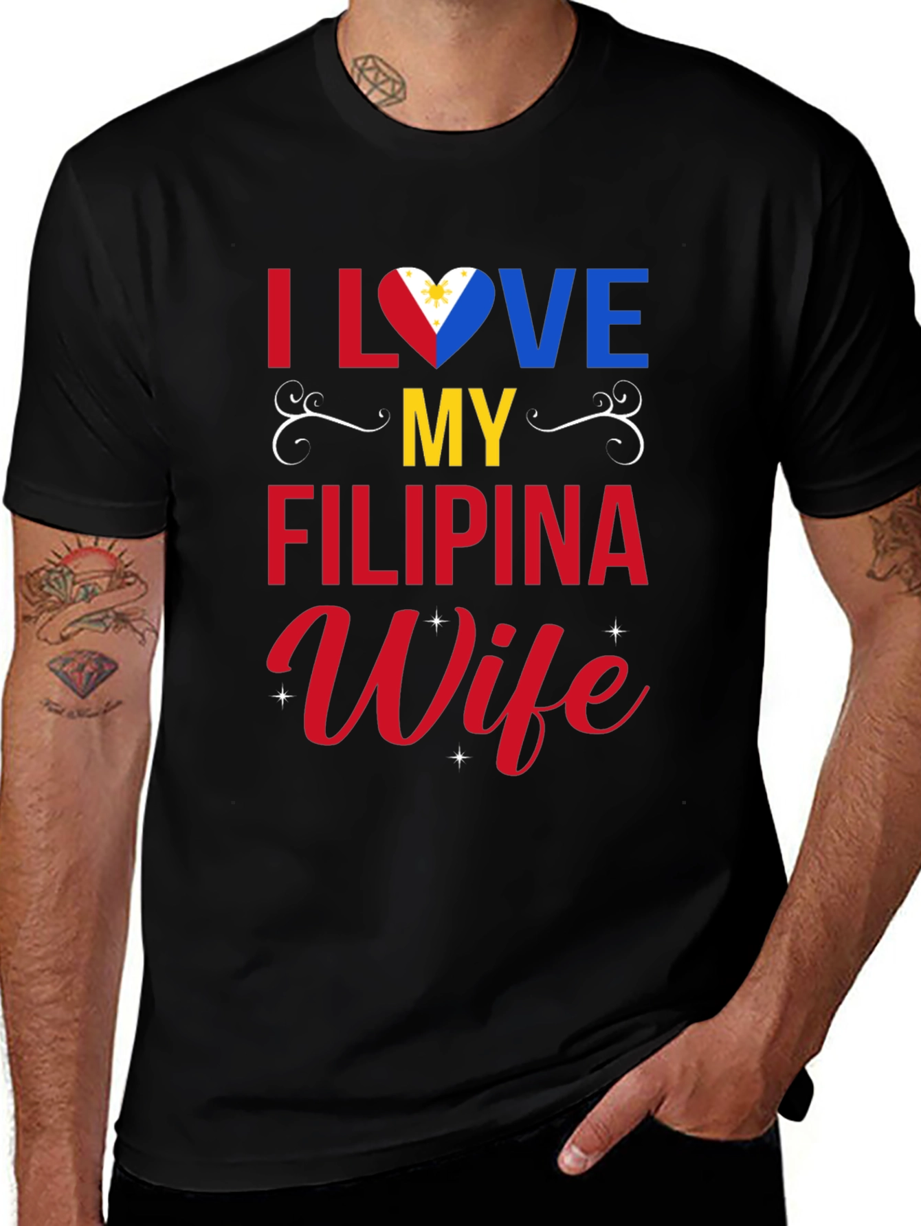 I Love My Filipina Wife T-Shirt