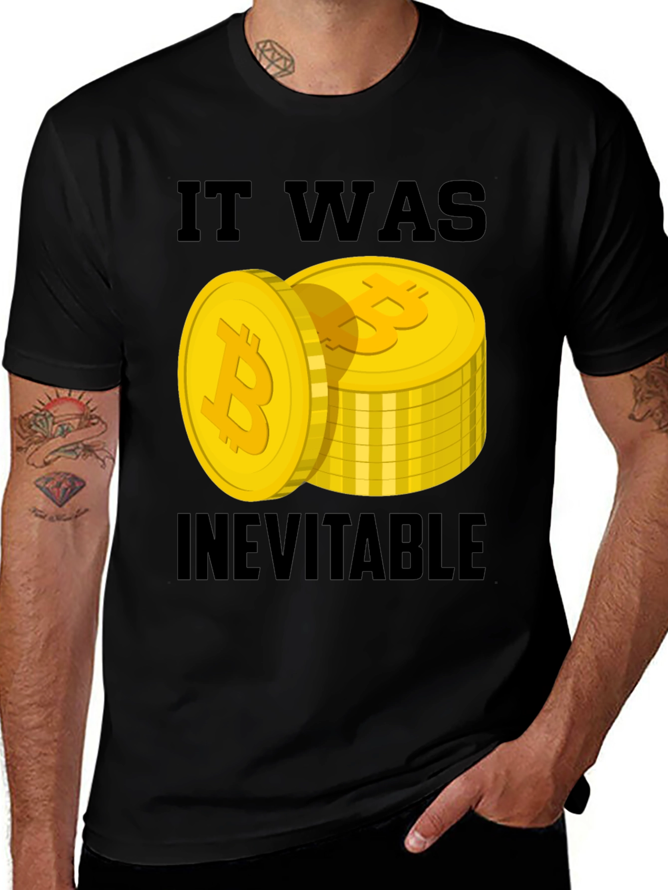 Bitcoin Inevitable Graphic Tee