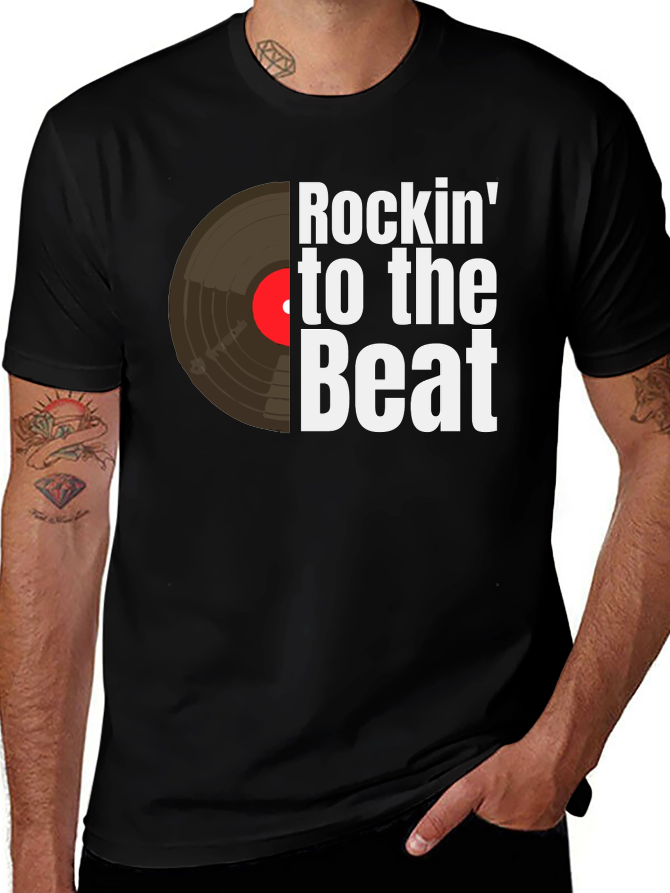 Variant 29 of Rockin' to the Beat Graphic T-Shirt