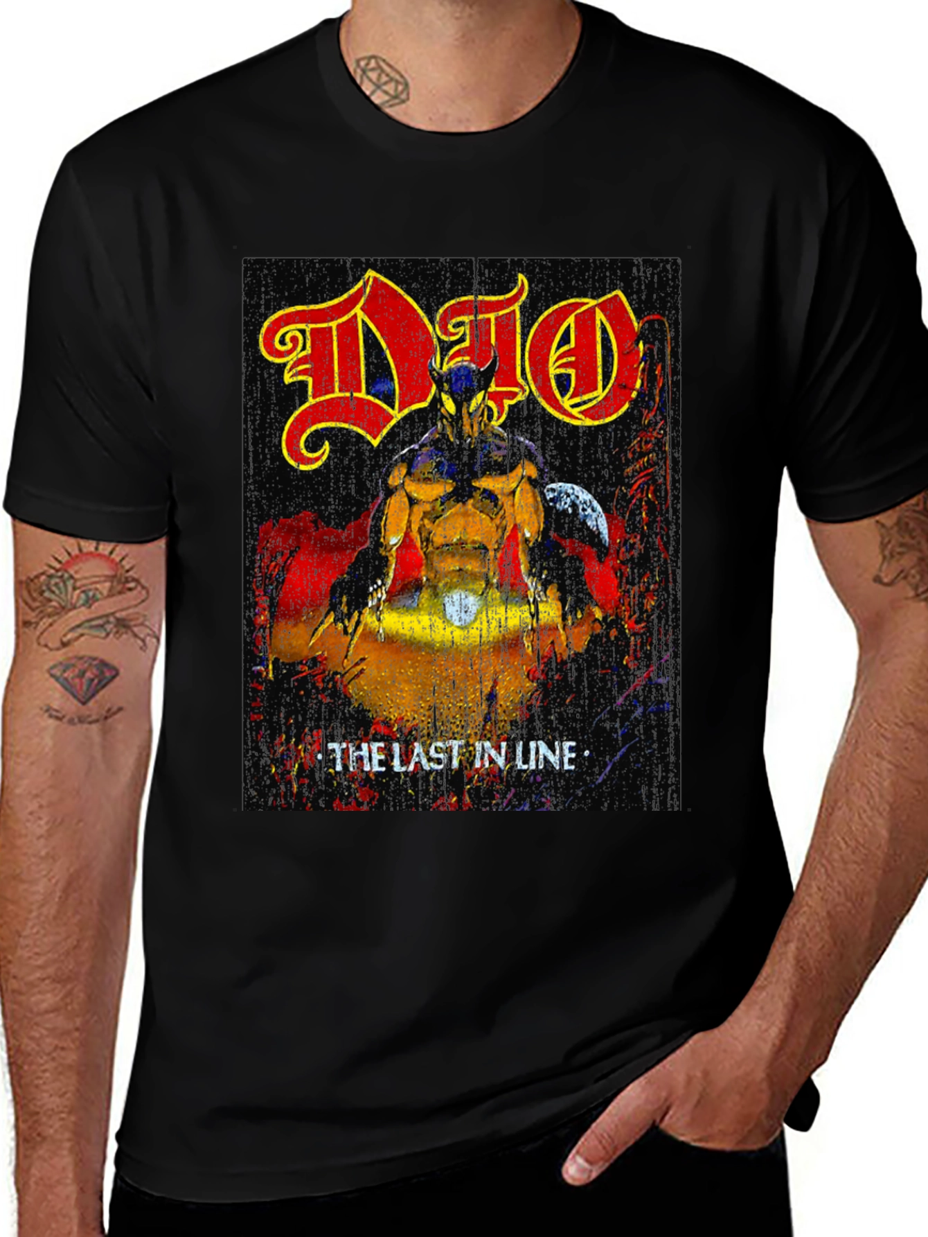 DIO The Last In Line Black T-Shirt