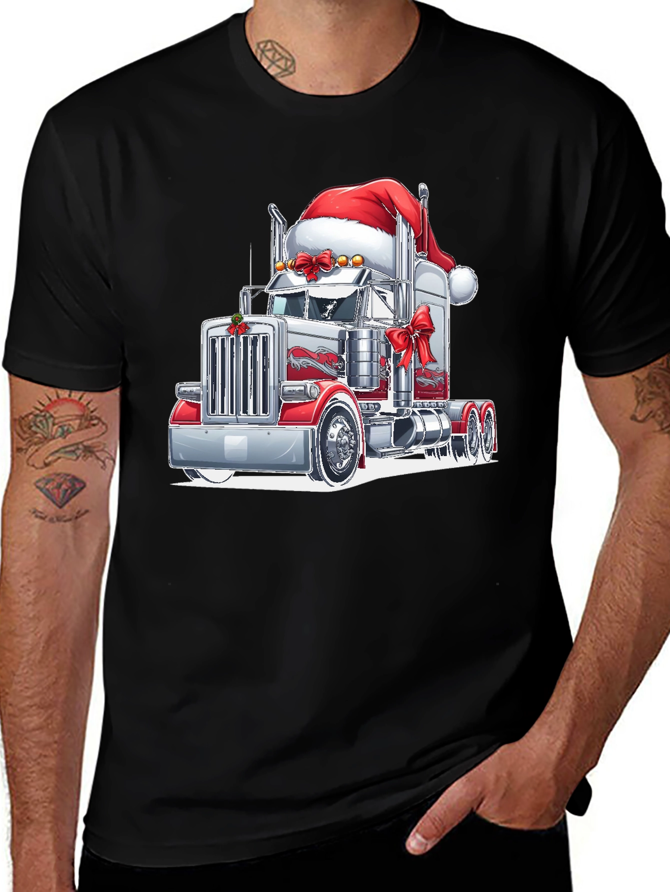 Christmas Truck T-Shirt - Holiday Festive Tee