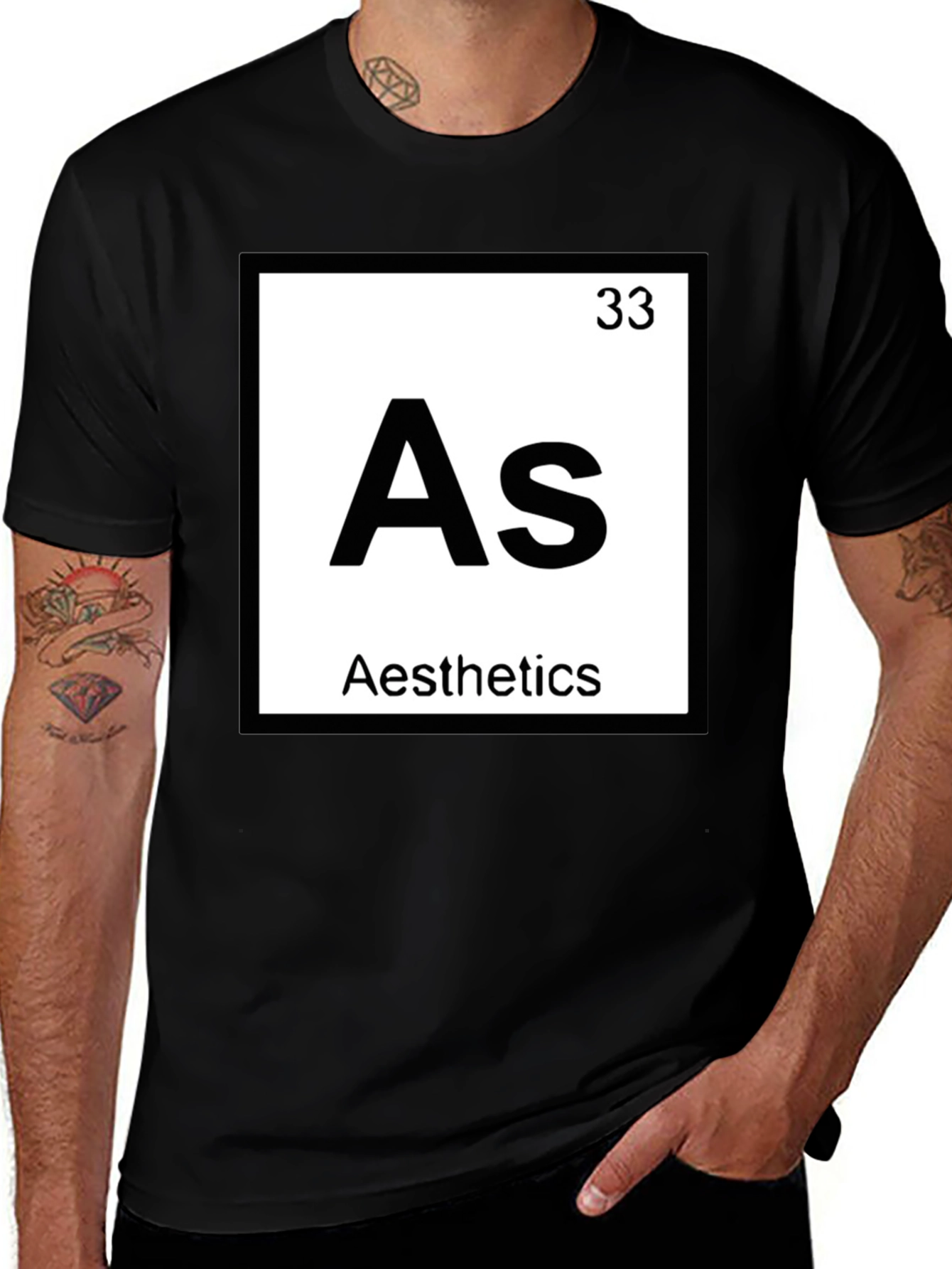 Aesthetics Periodic Table Funny T-Shirt