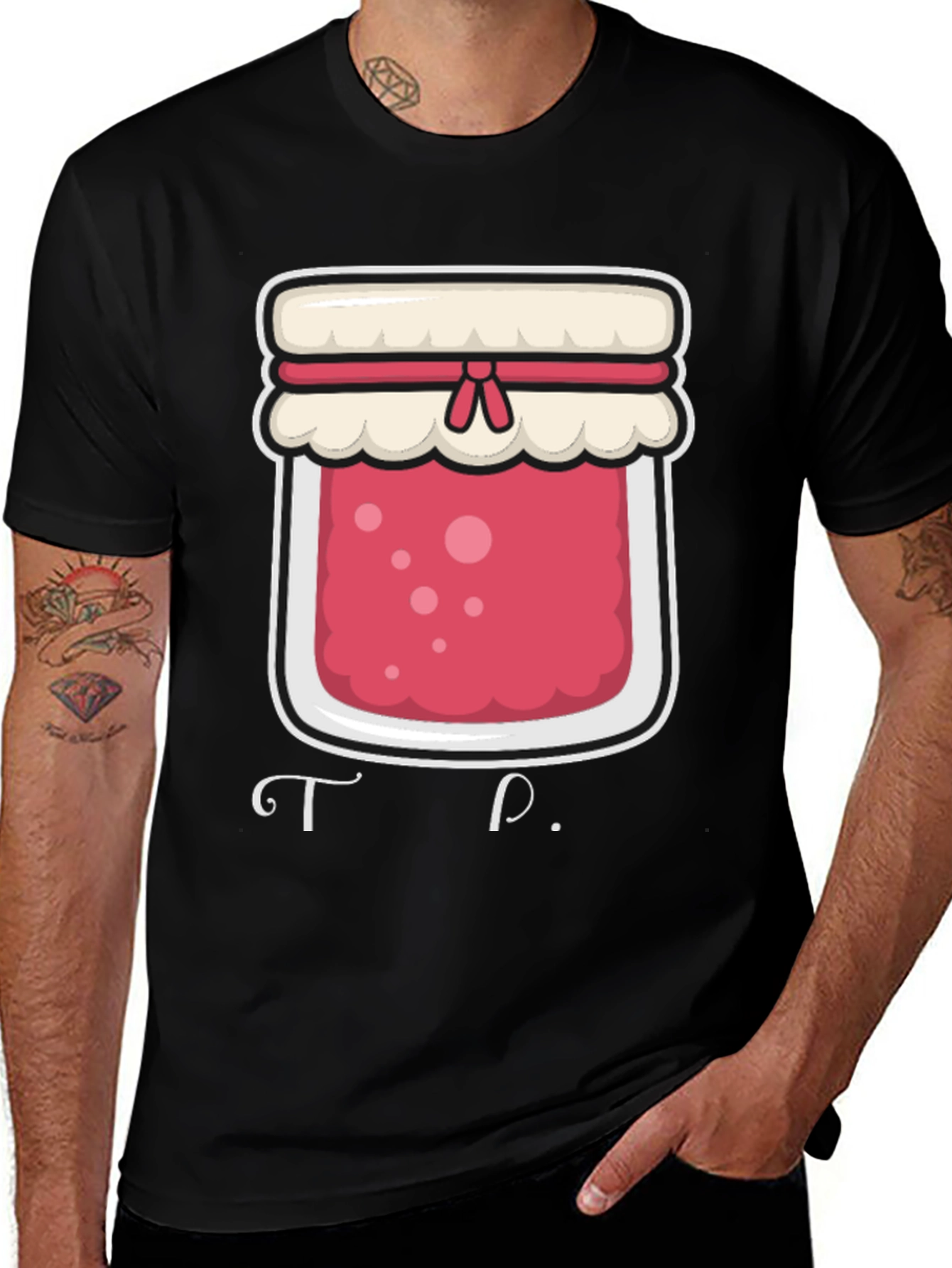 Variant 12 of Jam Jar Graphic T-Shirt - Foodie Tee
