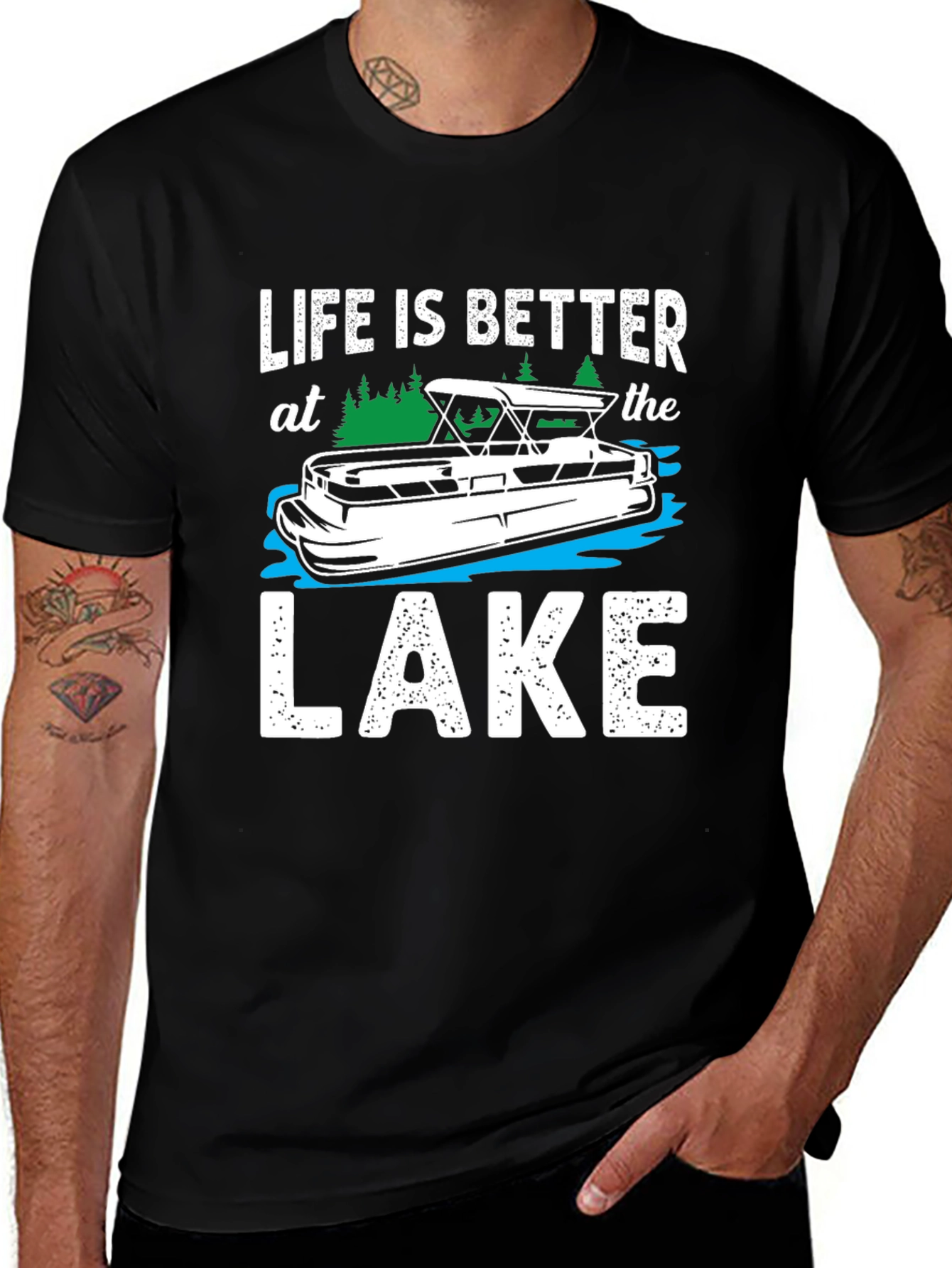 Variant 8 of Life is Better at the Lake T-Shirt