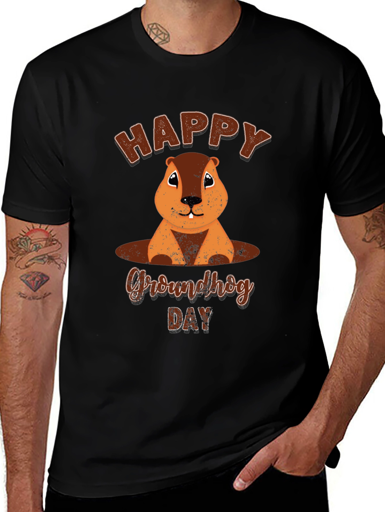 Happy Groundhog Day T-Shirt