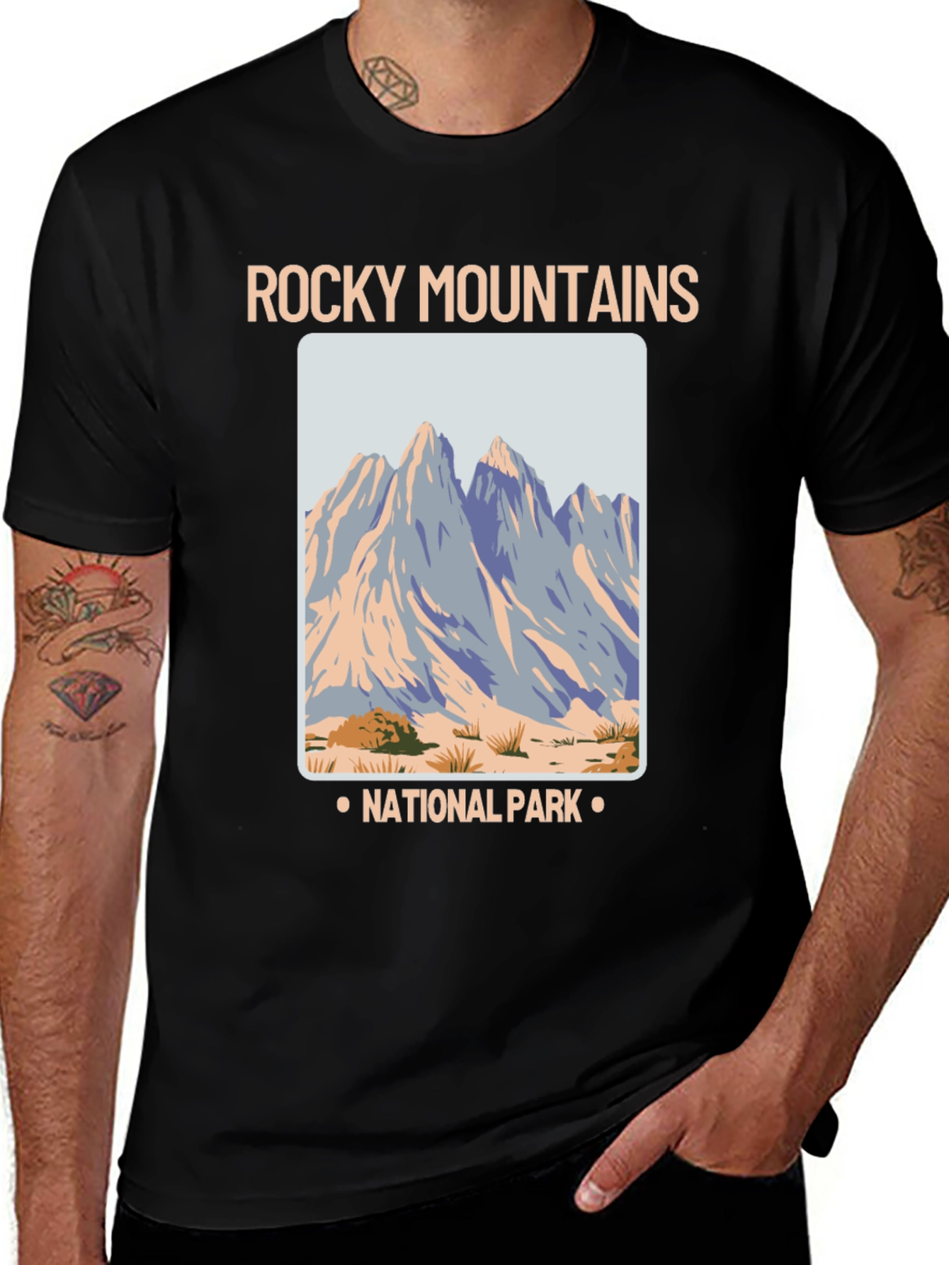 Variant 2 of Rocky Mountains National Park Graphic Tee