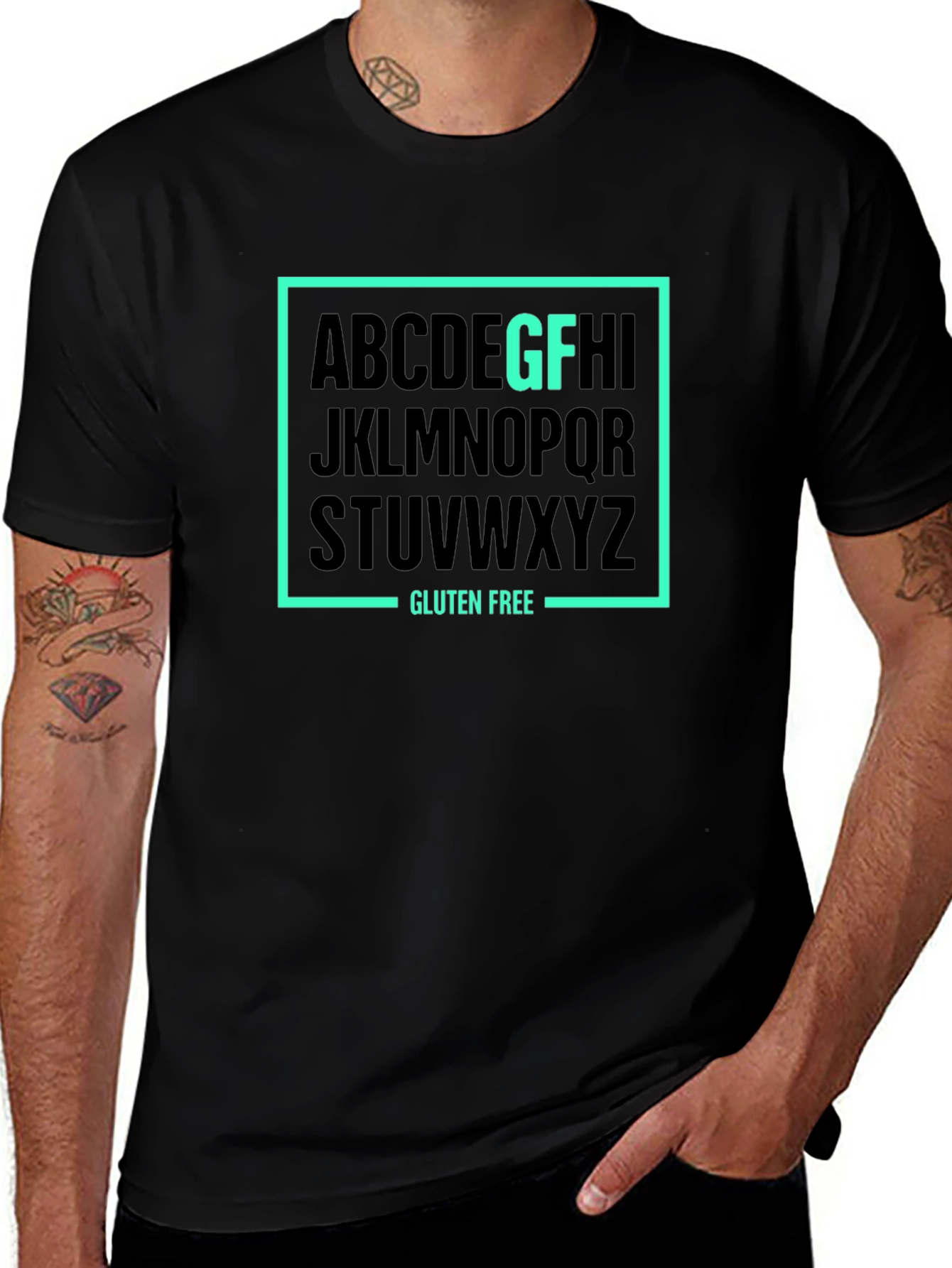 Variant 9 of Gluten Free T-Shirt - Stylish & Comfortable Tee