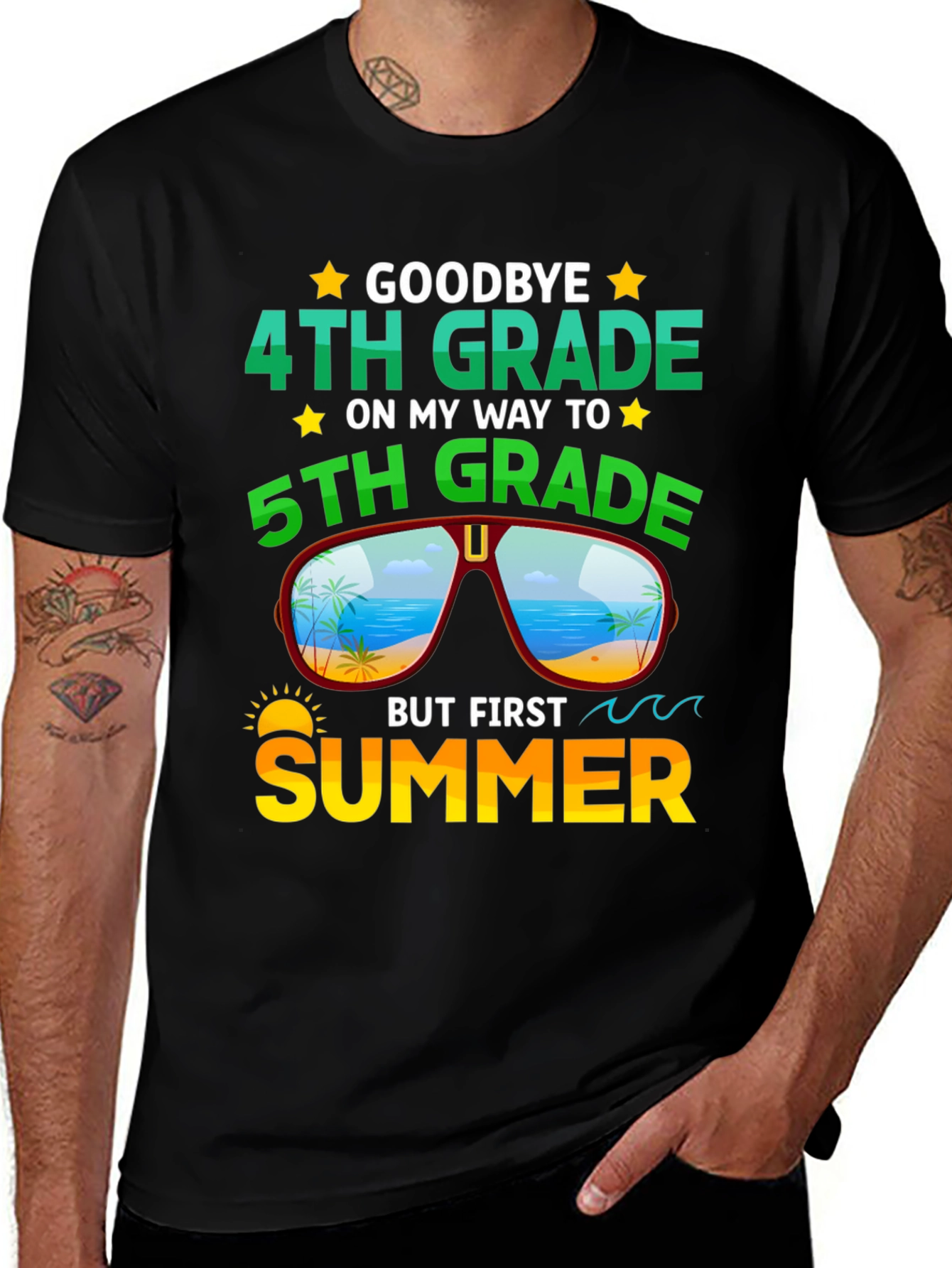 Variant 28 of Goodbye 4th Grade Summer T-Shirt