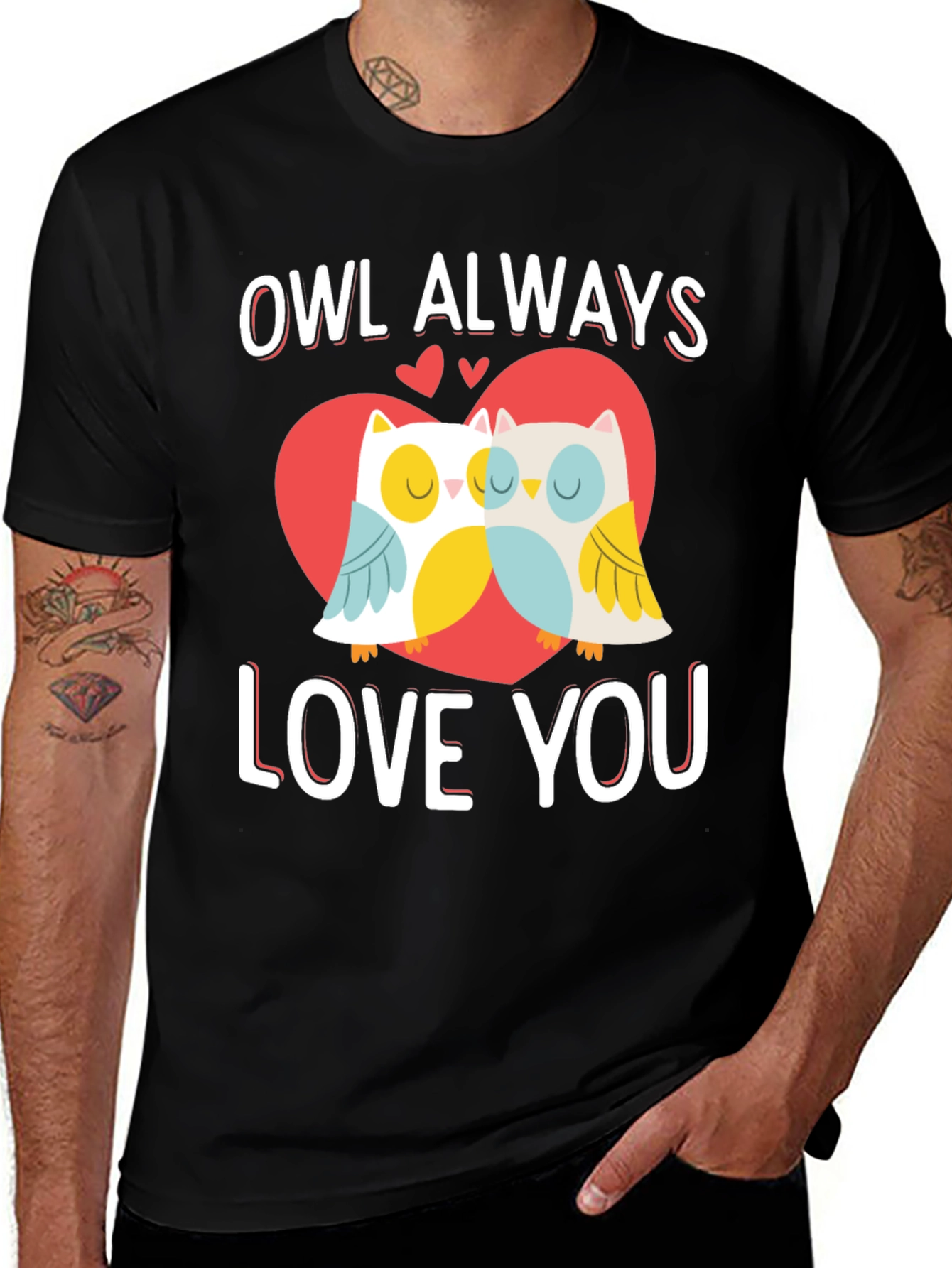 Variant 28 of Owl Always Love You Valentine's Day Graphic T-Shirt