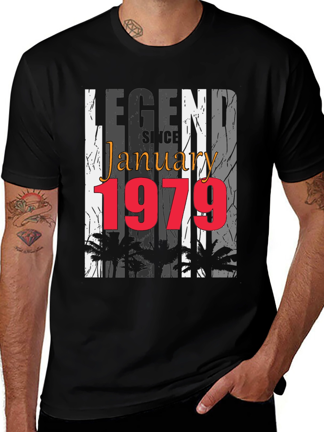 Variant 24 of Legend Since January 1979 Graphic Tee