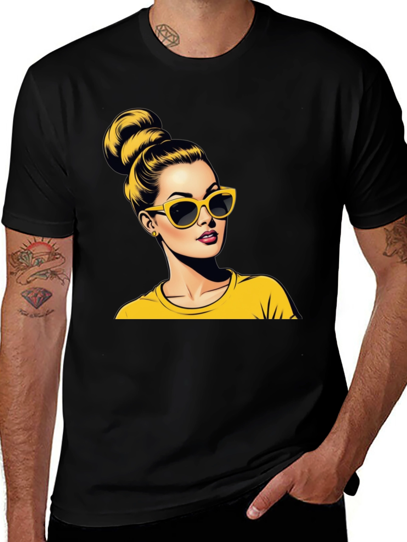 Variant 27 of Retro Chic Graphic Tee