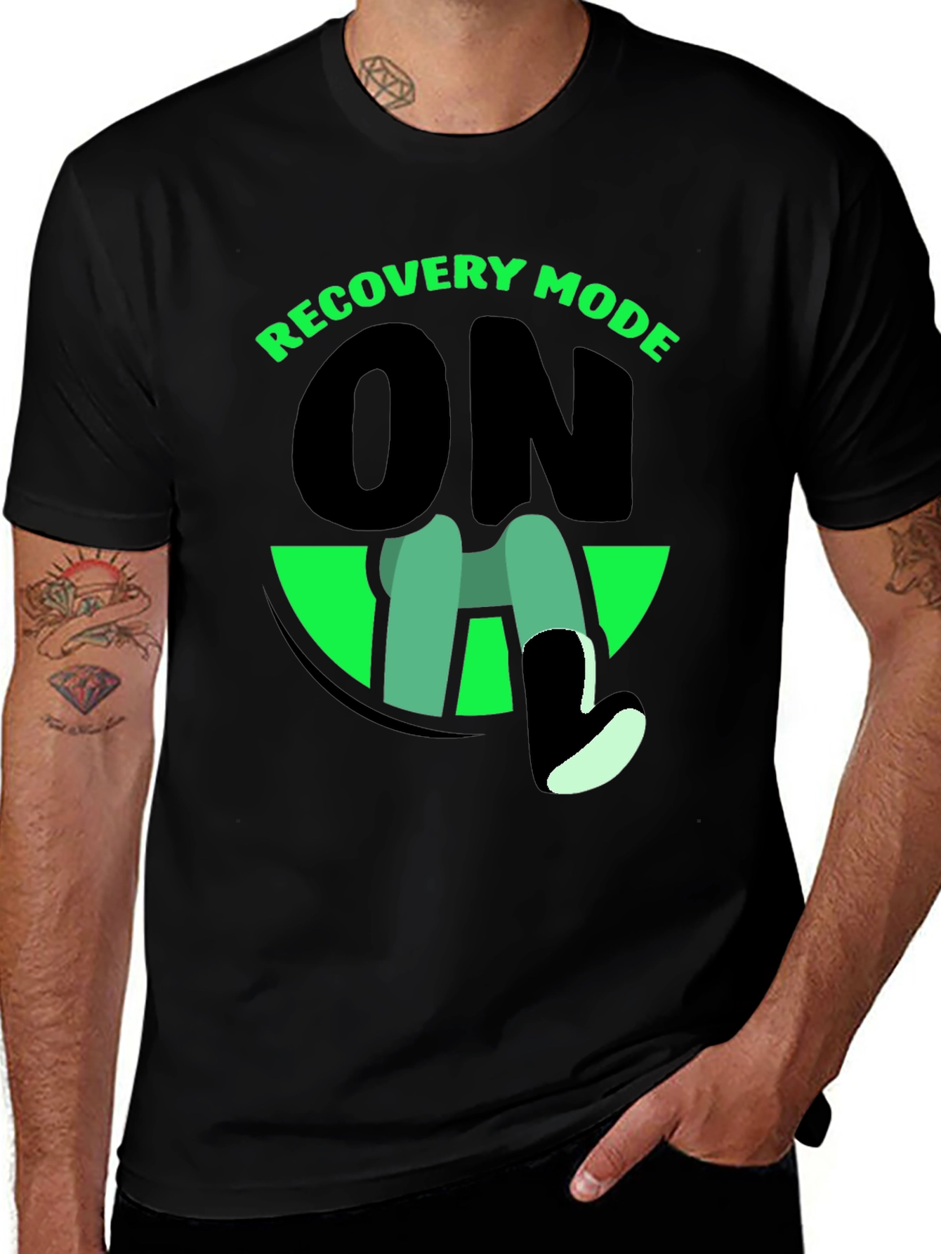 Variant 21 of Recovery Mode On Graphic T-Shirt
