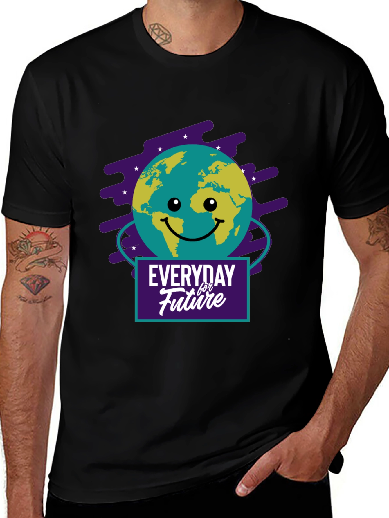Variant 26 of Everyday for Future Earth Graphic Tee