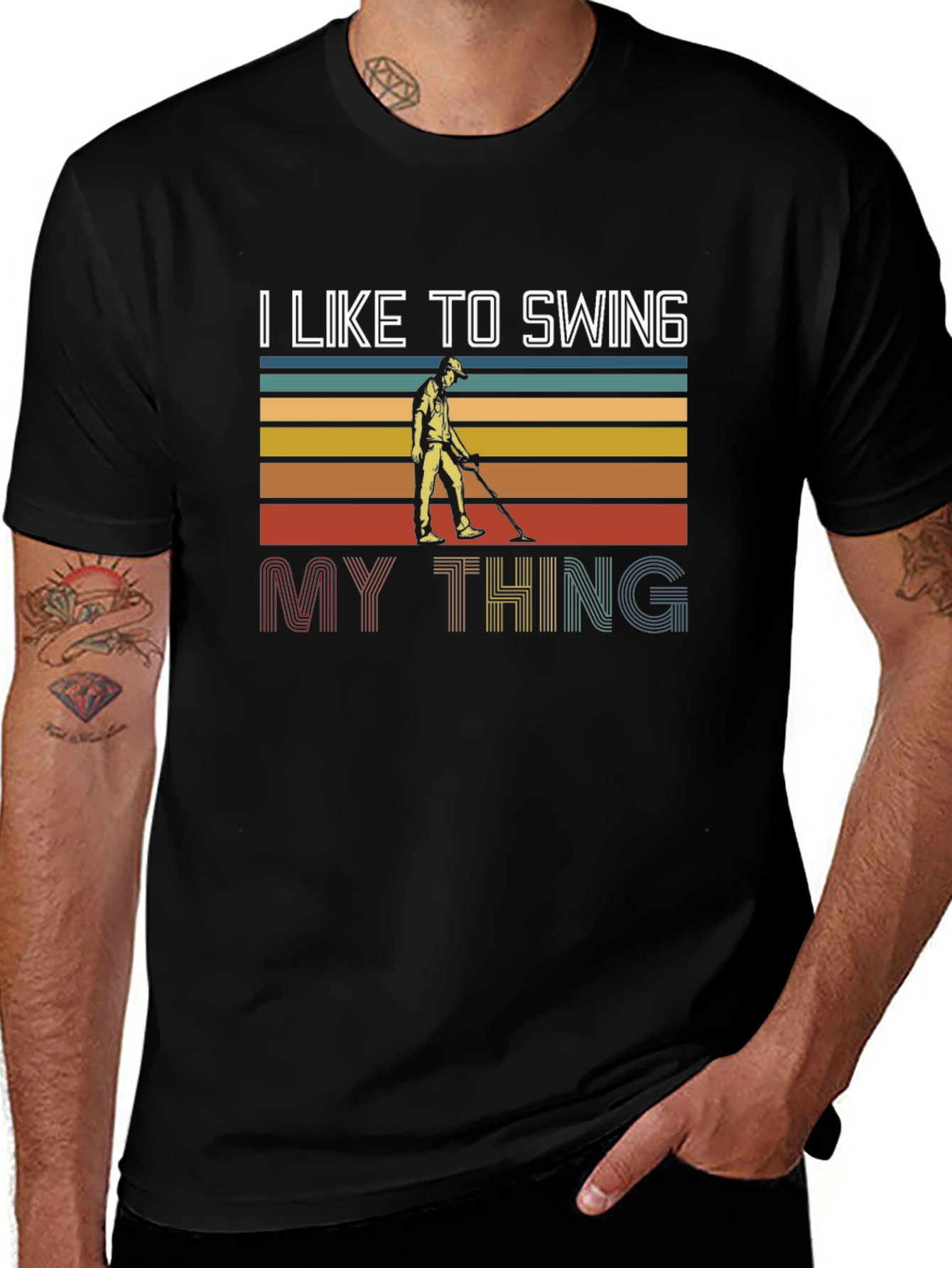 Variant 27 of I Like To Swing My Thing T-Shirt