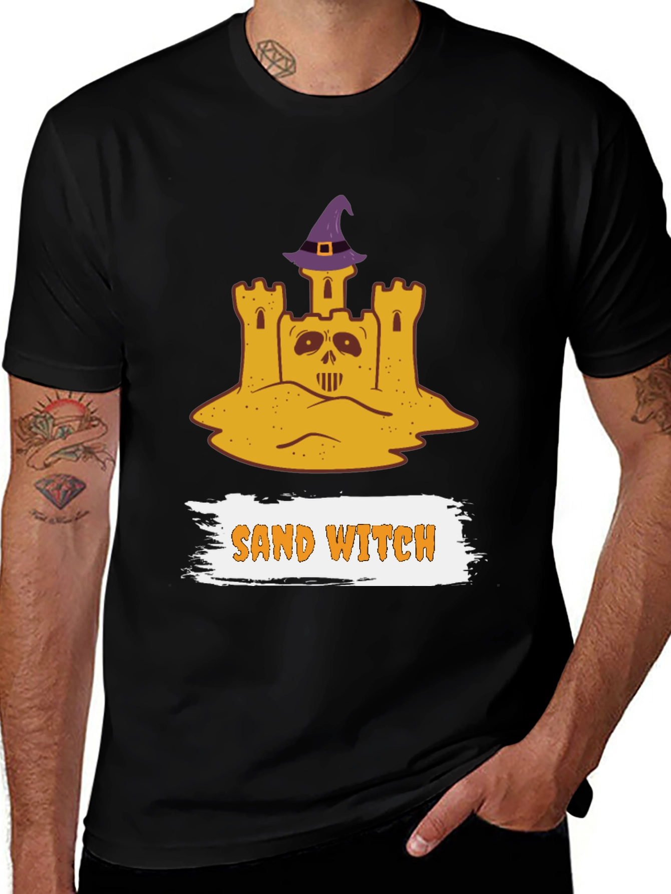 Sand Witch Halloween T-Shirt