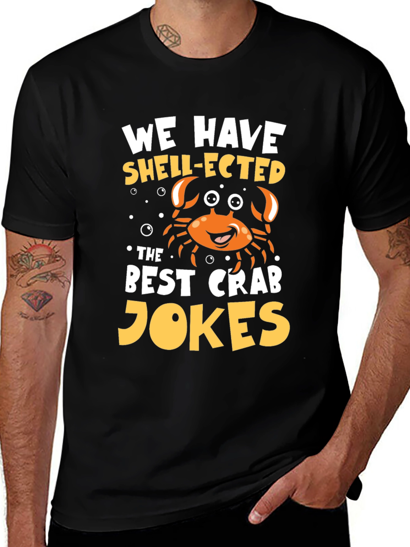 Variant 16 of Funny Crab Jokes T-Shirt