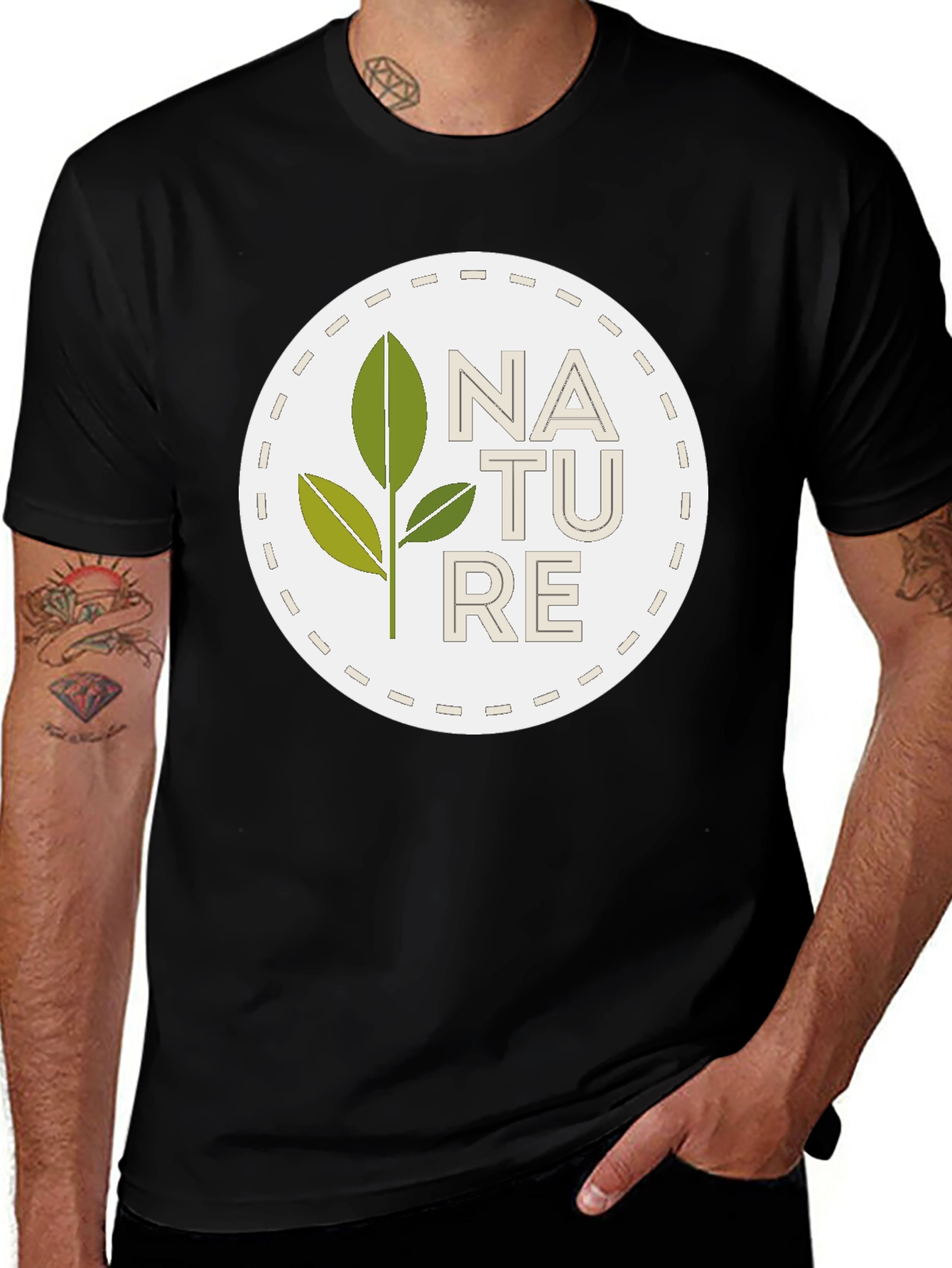 Variant 22 of Nature Graphic Tee - Stylish & Eco-Friendly