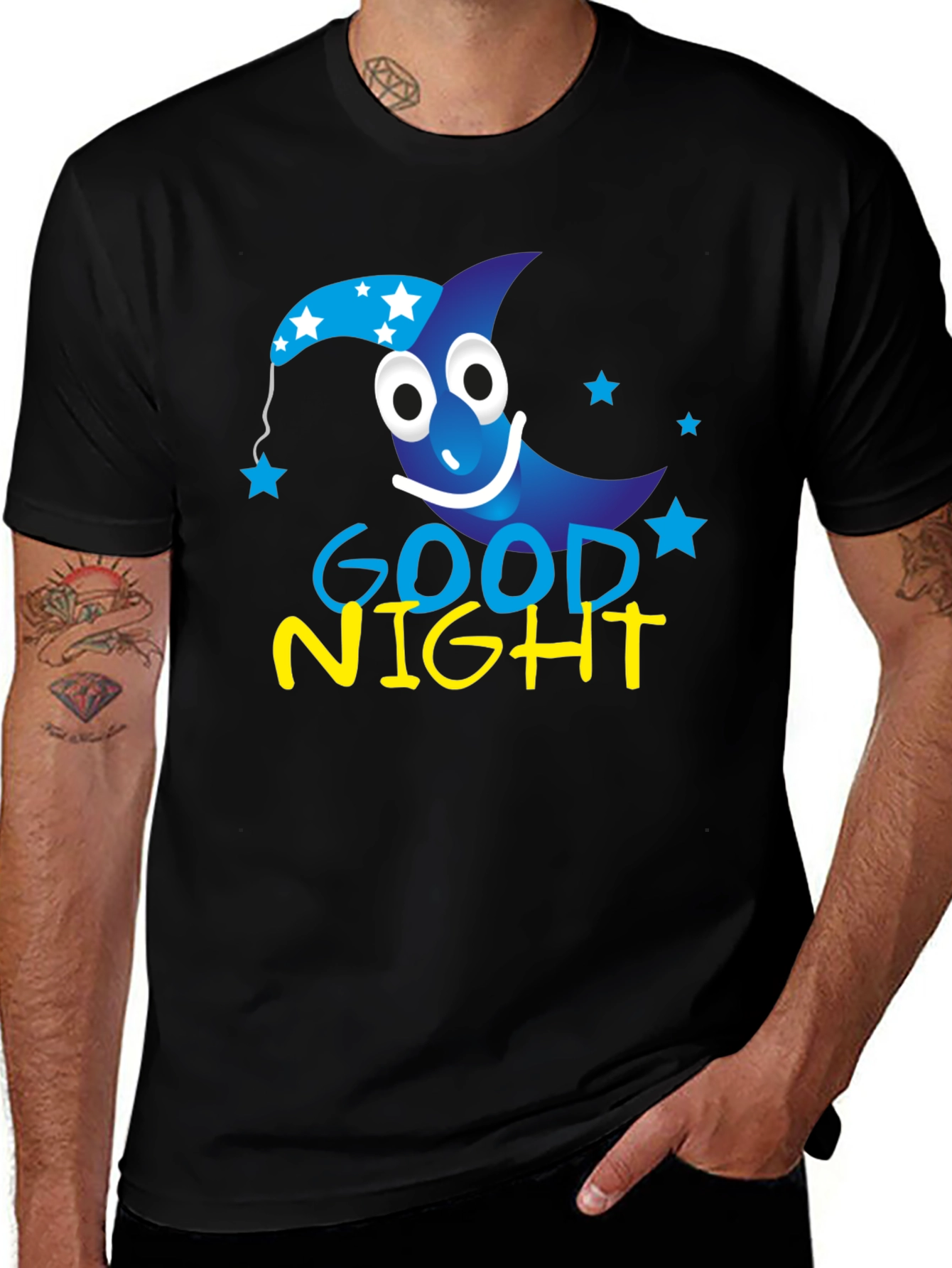 Good Night Moon Graphic T-Shirt