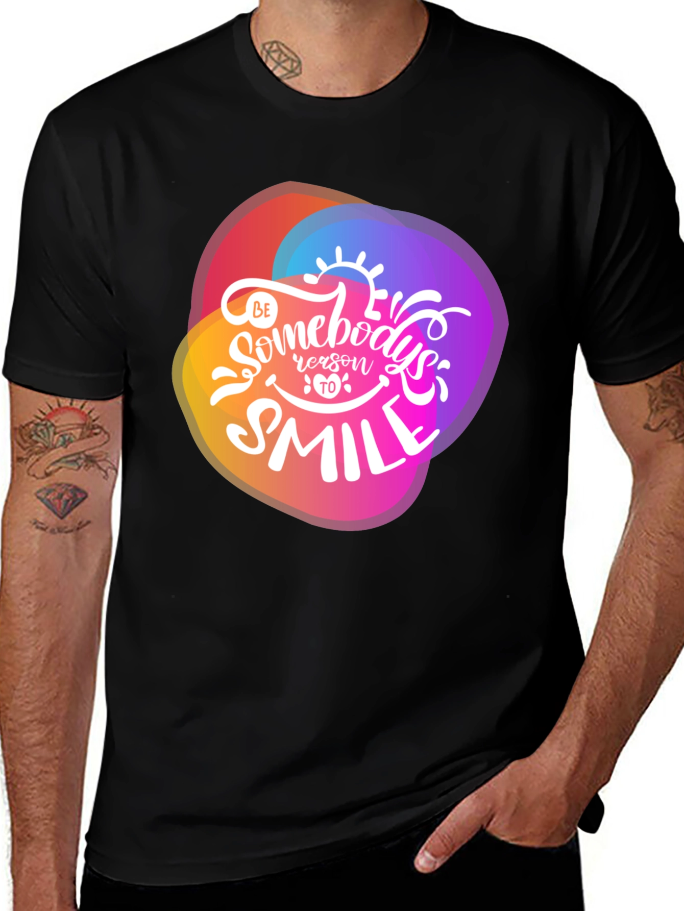 Variant 25 of Be Somebody's Reason to Smile T-Shirt
