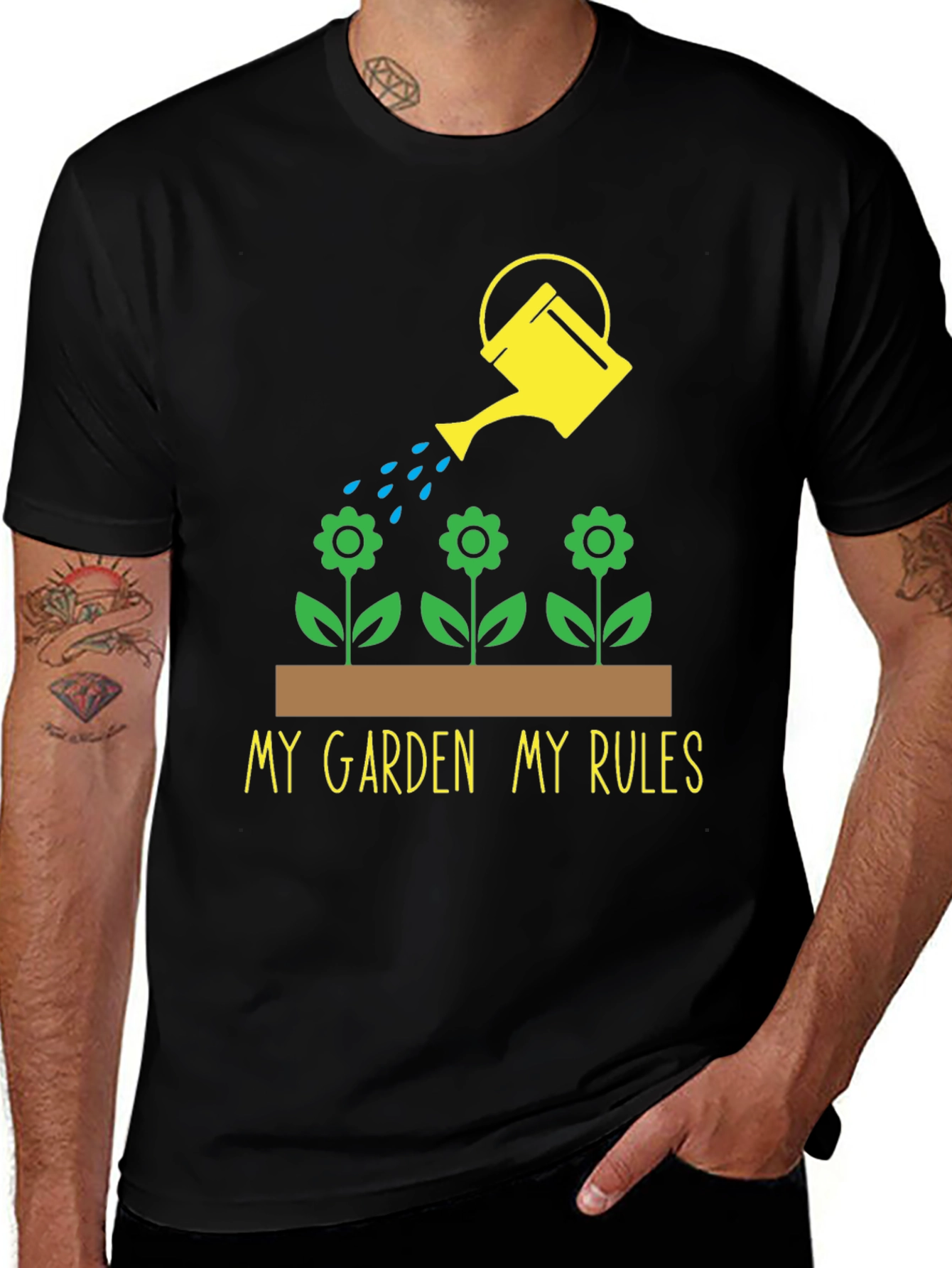 Variant 6 of My Garden My Rules T-Shirt - Gardening Humor