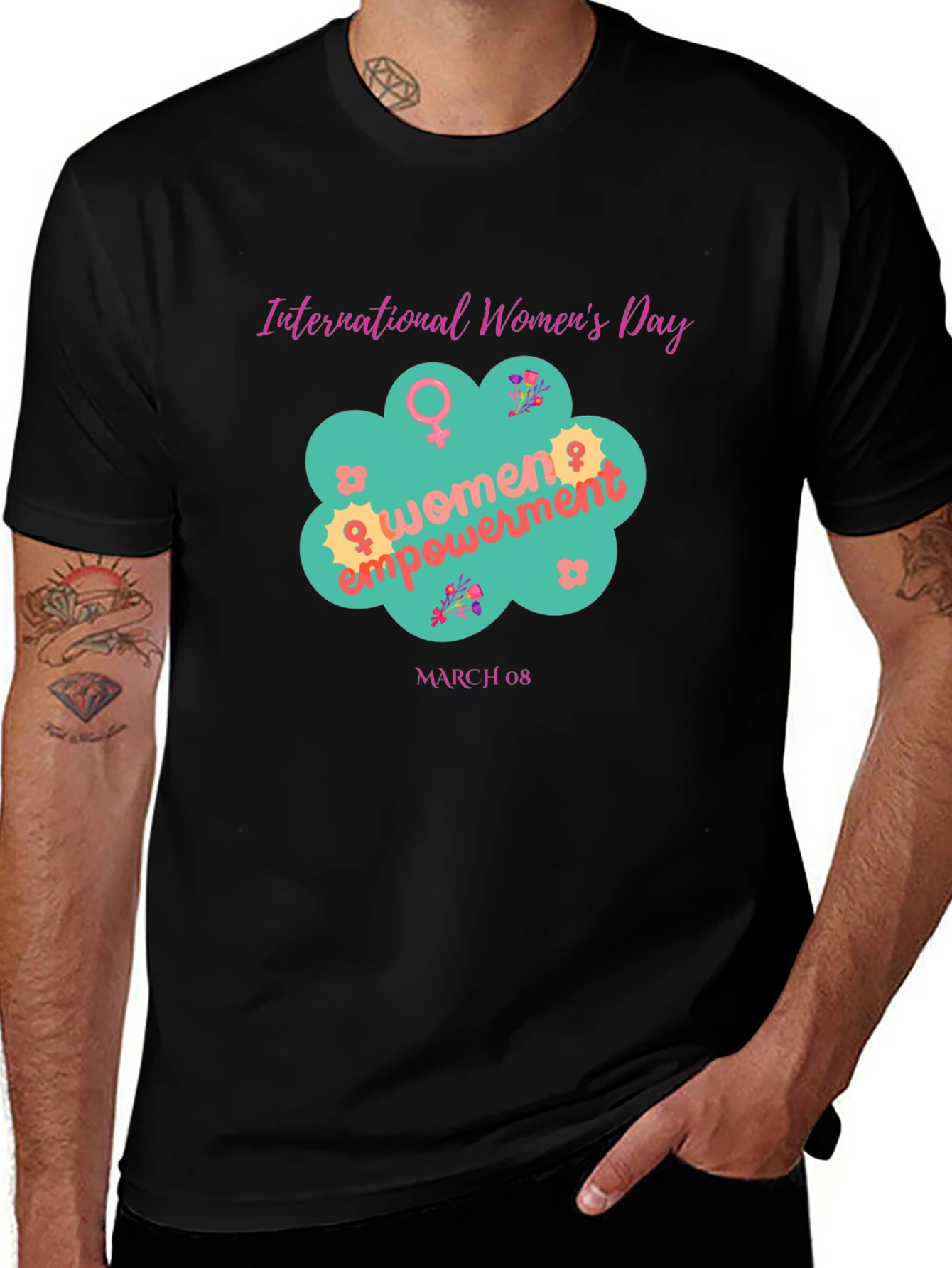 Variant 4 of International Women's Day Empowerment T-Shirt