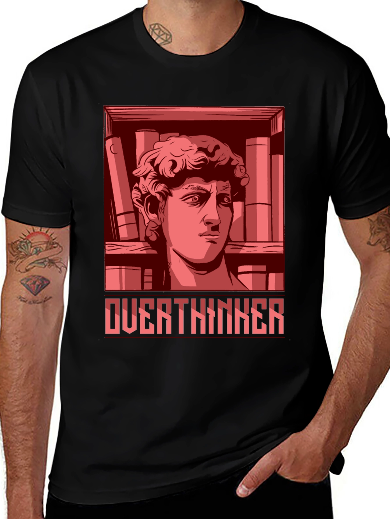 Overthinker T-Shirt - Michelangelo Inspired