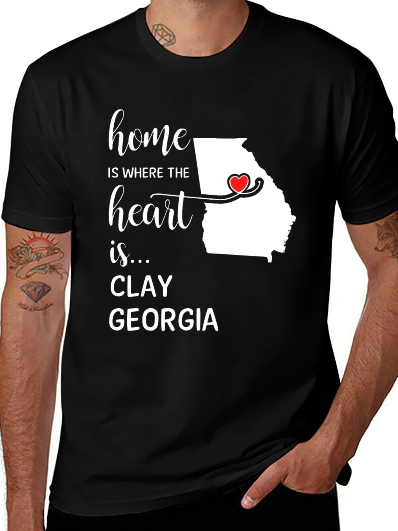Home is Where the Heart Is - Georgia T-Shirt