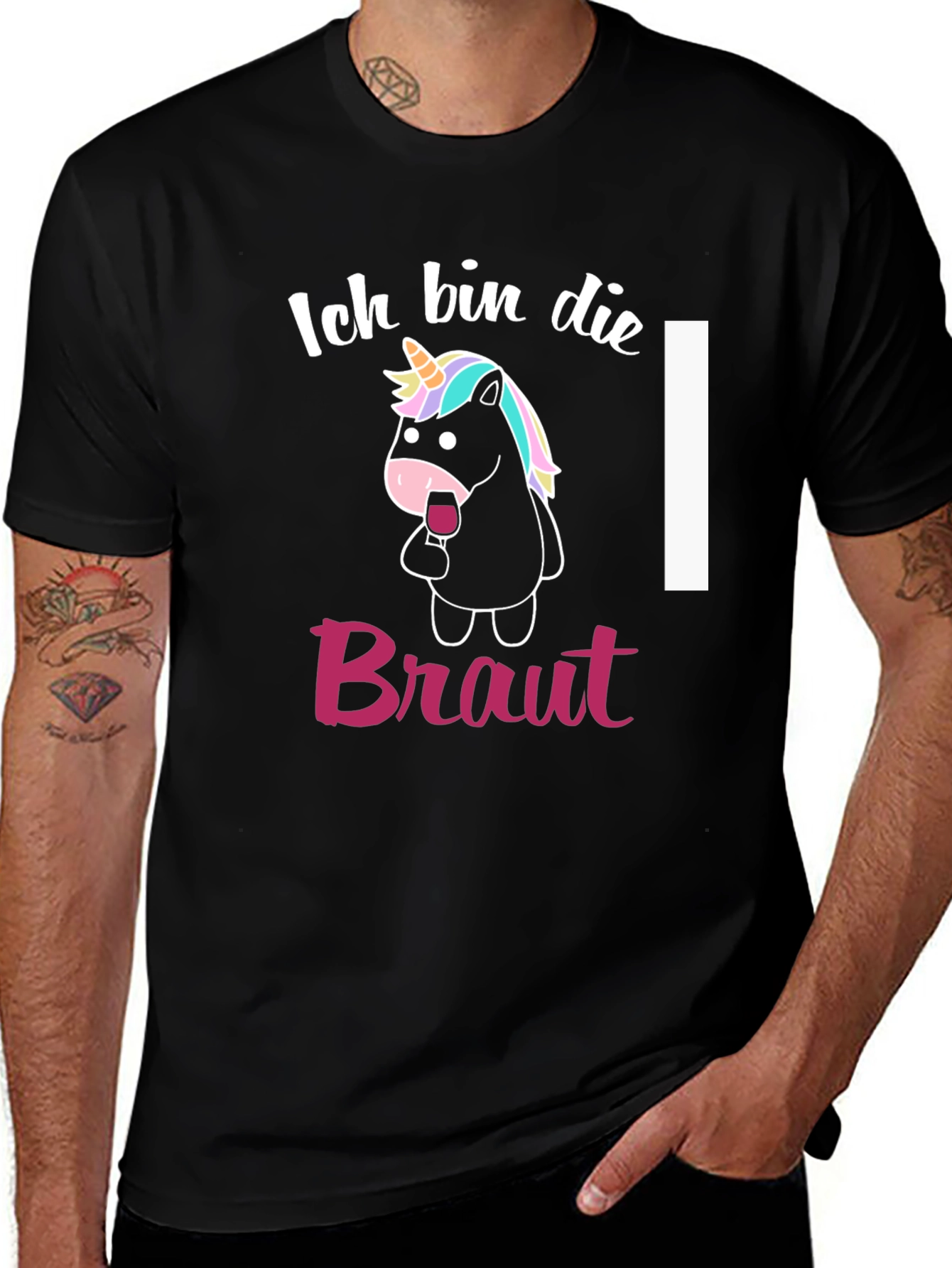 Variant 28 of Bride Unicorn T-Shirt Bachelorette Party Gift