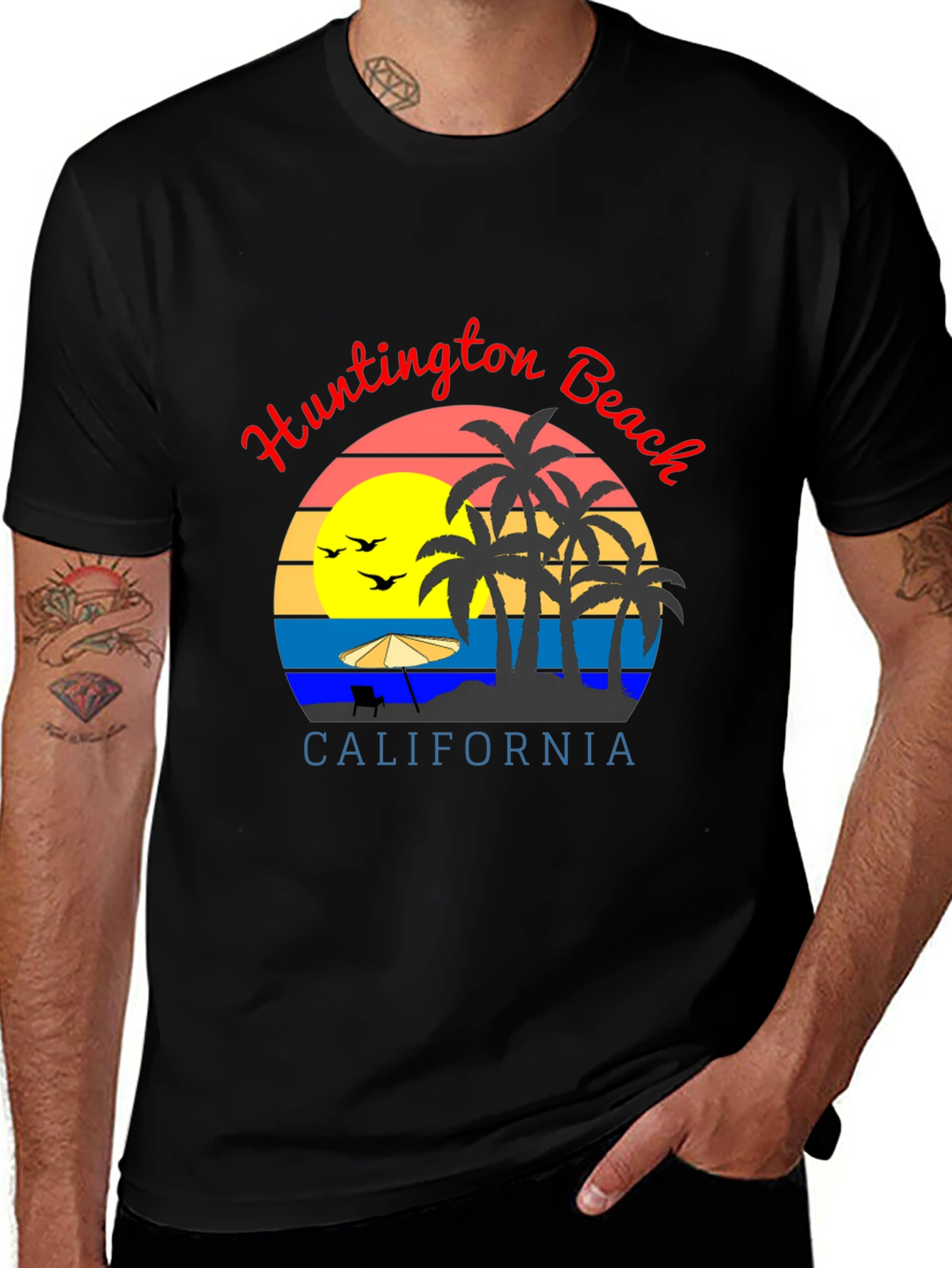Huntington Beach California Graphic Tee