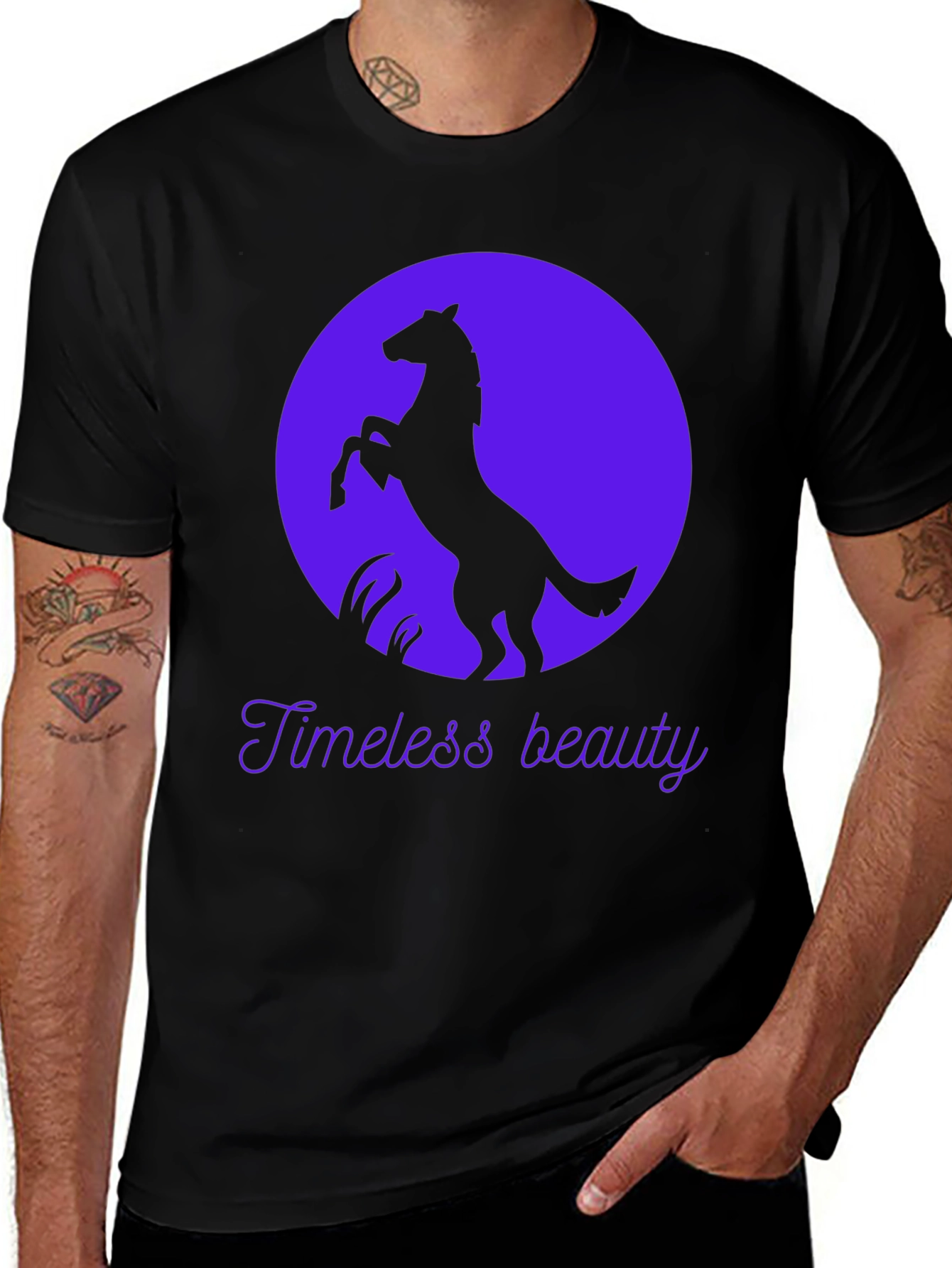 Variant 3 of Timeless Beauty Black T-Shirt