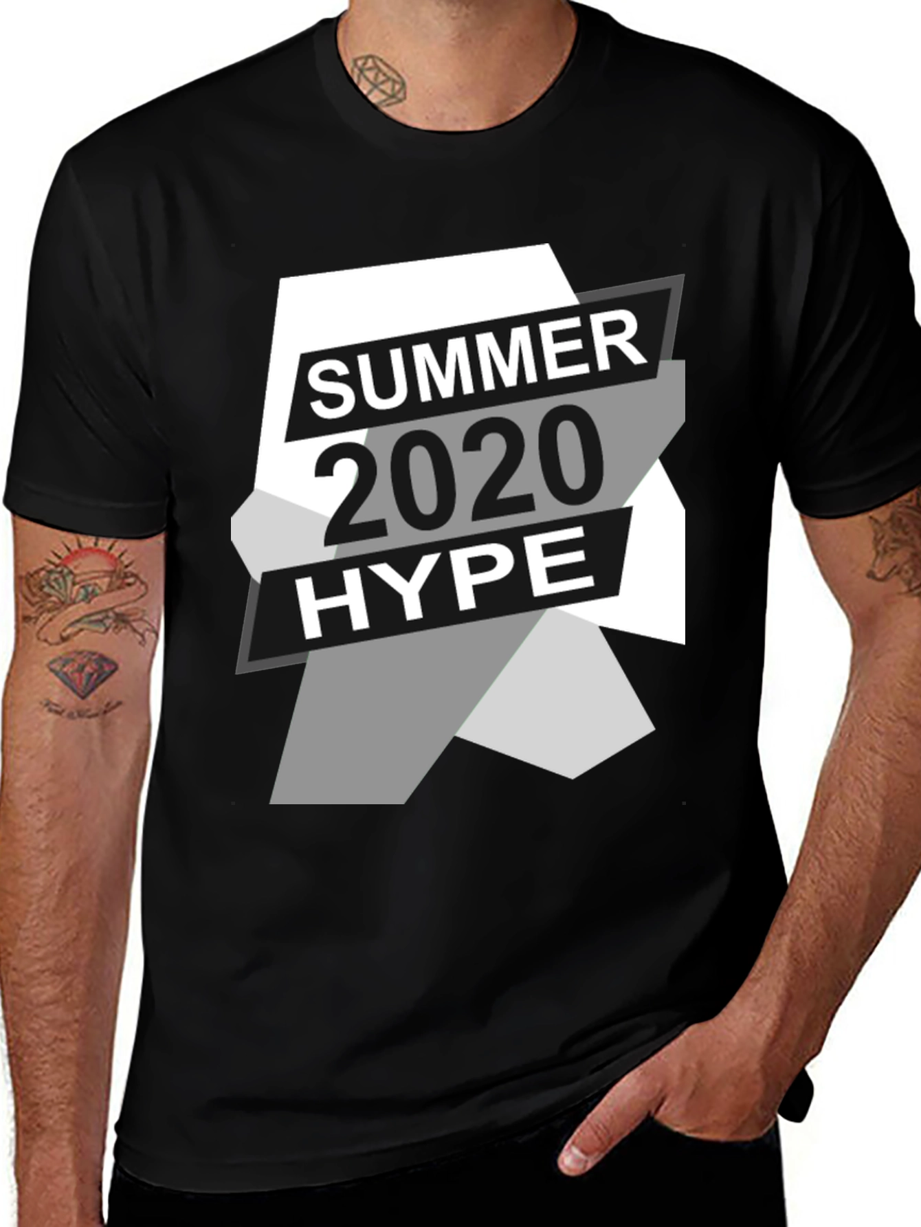 Variant 22 of Summer 2020 Hype Graphic T-Shirt