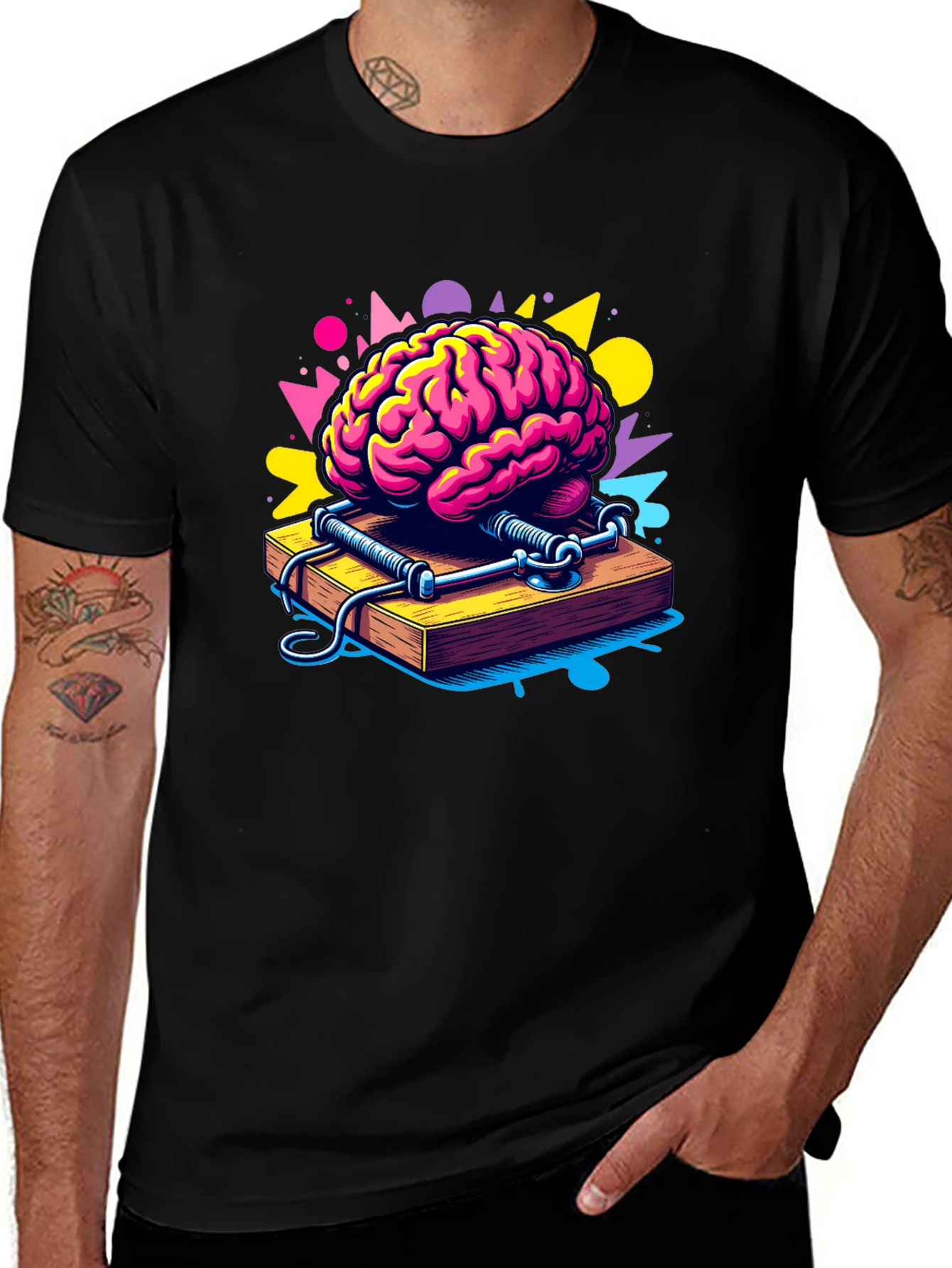 Variant 15 of Brain Trap Graphic Tee