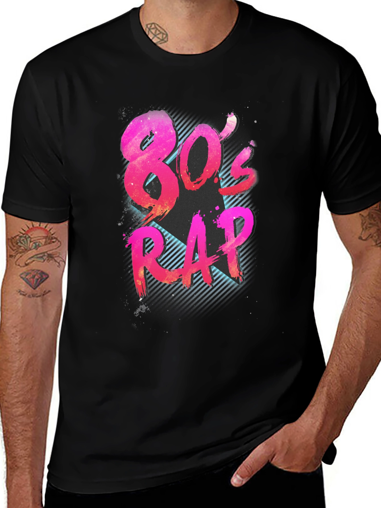 80's Rap Retro Graphic Tee