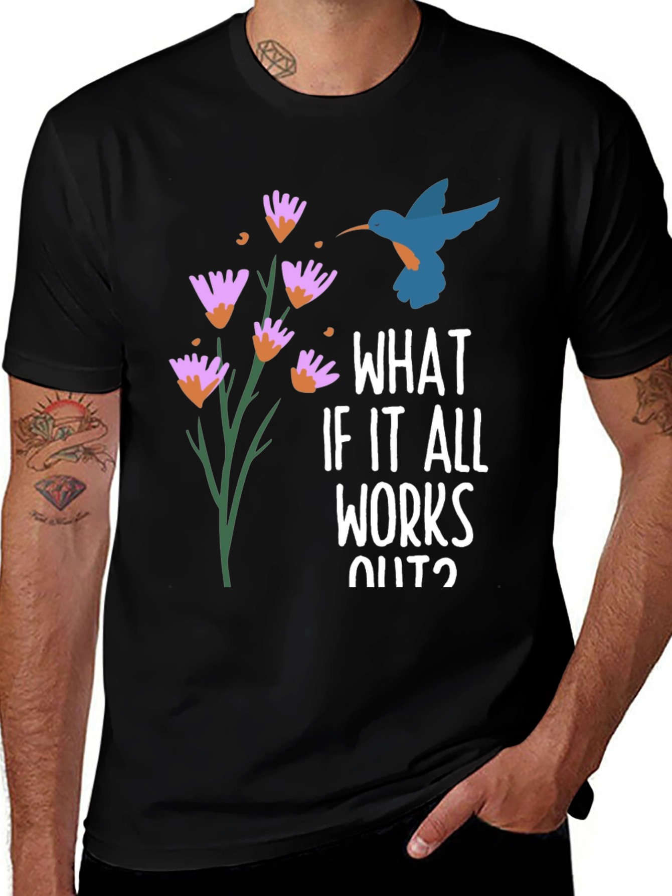 Variant 21 of What If It All Works Out? Graphic Tee